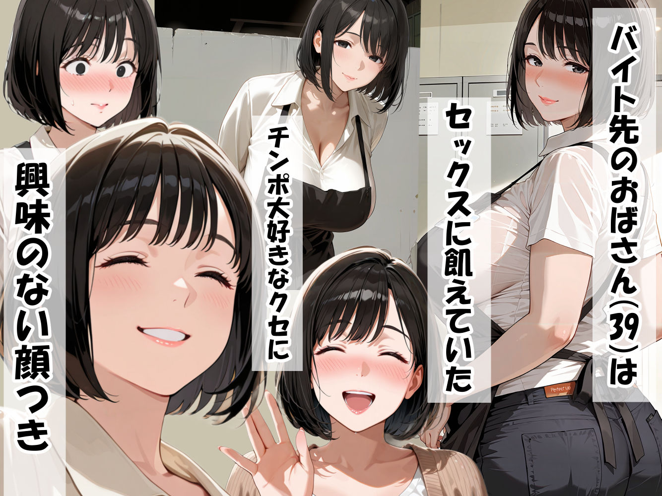 バイト先の人妻（39歳）をお持ち帰りして、 久しぶりのチンポに、本能ムキ出しで中出し懇願してきた（笑） - サンプル画像 1