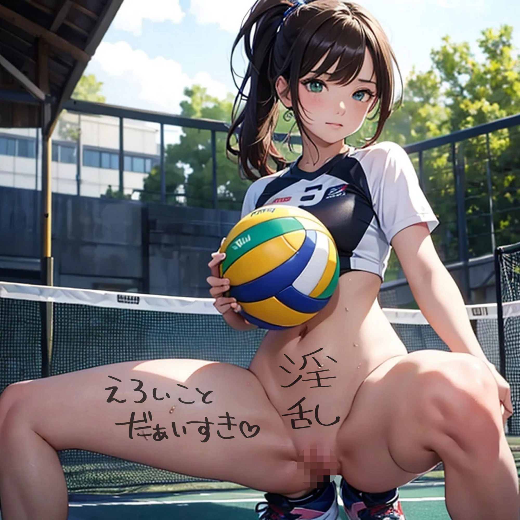 女体落書き倶楽部へようこそ！ - サンプル画像 2