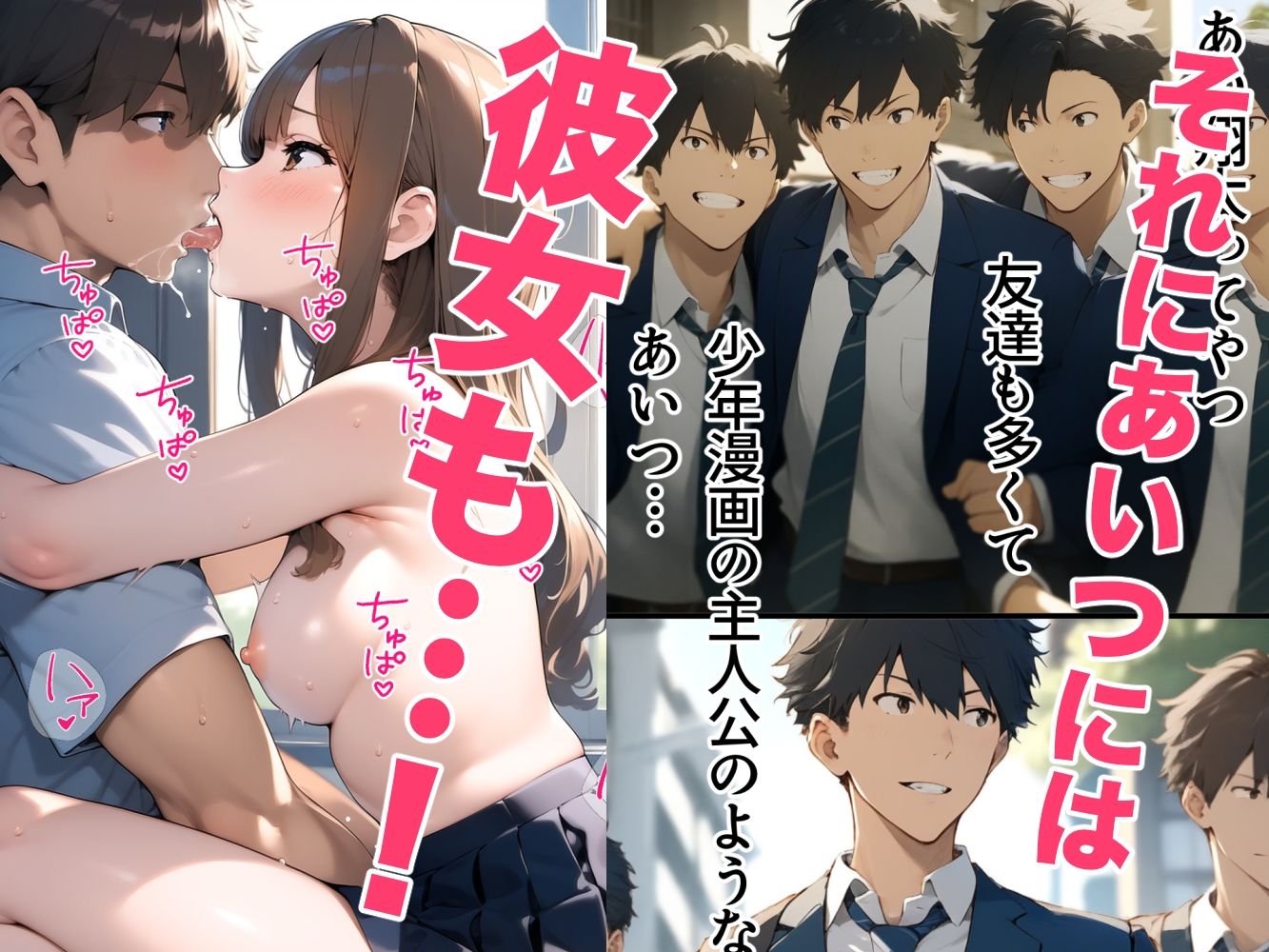 スクールカースト上位J Kと非モテの僕は実はセフレ！でも当然NTRの心配が！？ 「校内恋愛ハマる関係」放課後セックスライフ - サンプル画像 8