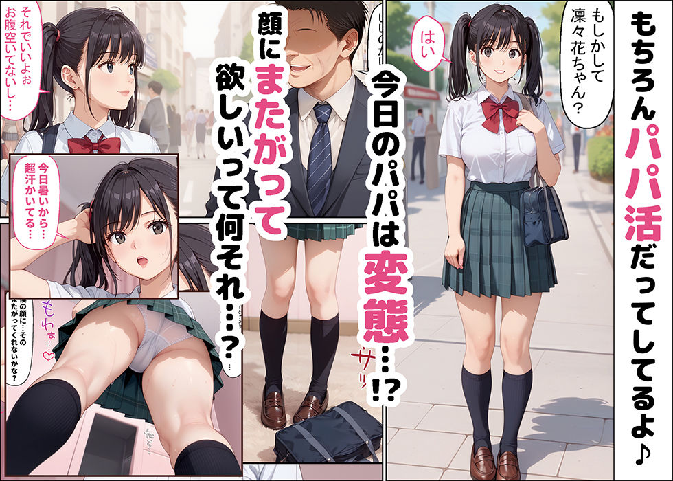 JKって最強だよ。だって身体使えば何でも手に入るもん♪ - サンプル画像 8