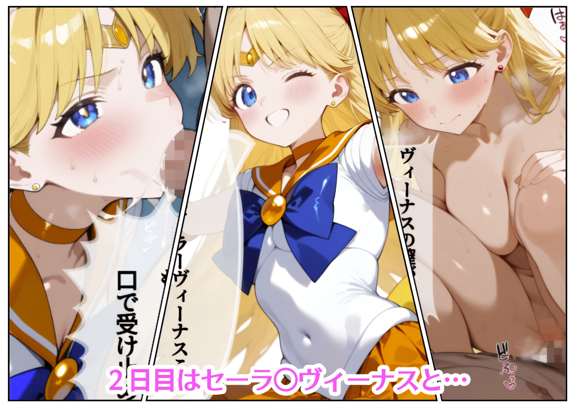 俺の会社の社内奉仕部  〜セー◯ームーン編〜 - サンプル画像 4