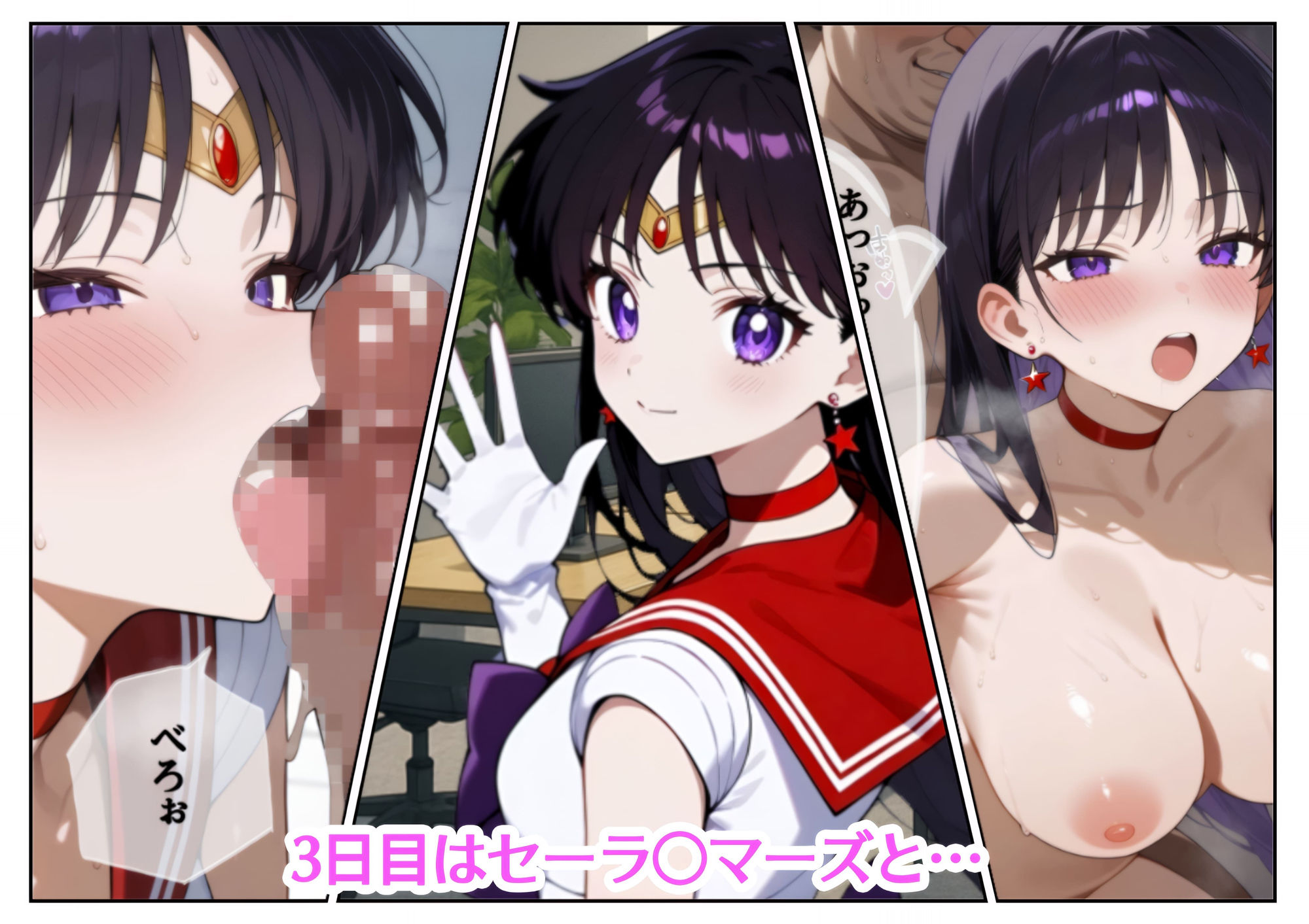 俺の会社の社内奉仕部  〜セー◯ームーン編〜 - サンプル画像 5