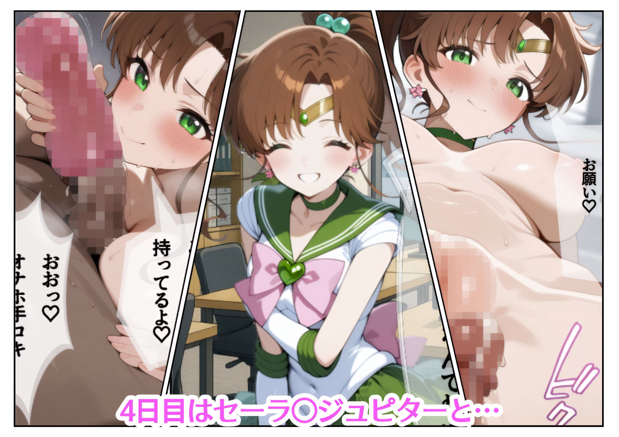 俺の会社の社内奉仕部  〜セー◯ームーン編〜 - サンプル画像 6