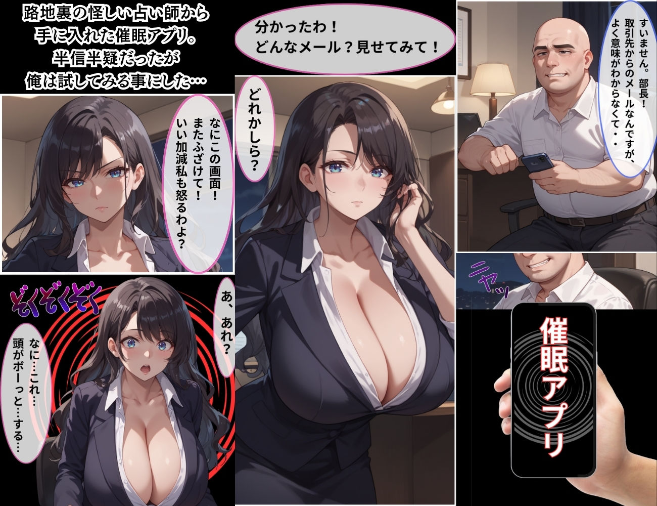 催●支配  万年ヒラ社員の俺が巨乳人妻上司を寝取った話。 - サンプル画像 3