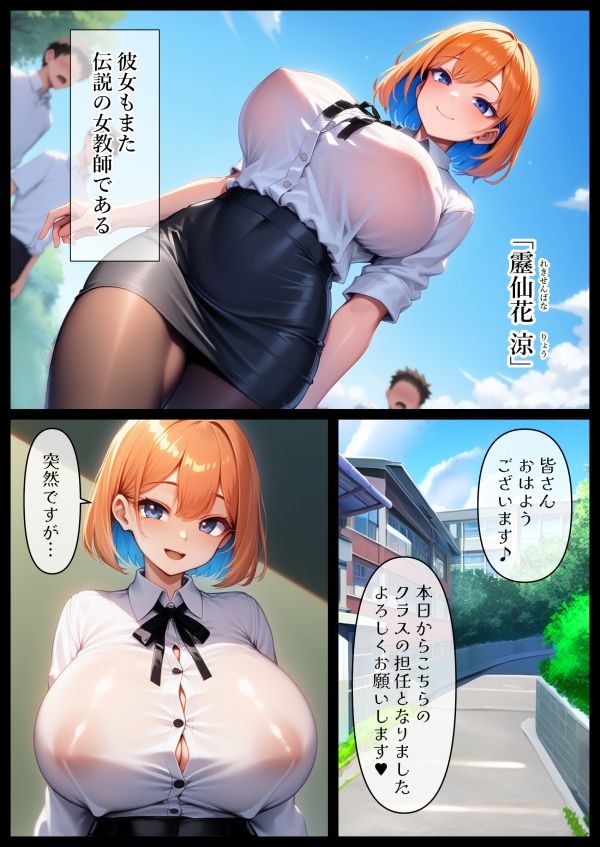 絶対に偏差値30アップさせる伝説のドスケベ女教師2〜目指せ！いつでも先生とエッチが出来るセフレ券〜 - サンプル画像 2