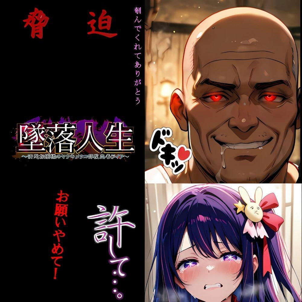 おじさんの子‥弱みを握られたアイドル - サンプル画像 2