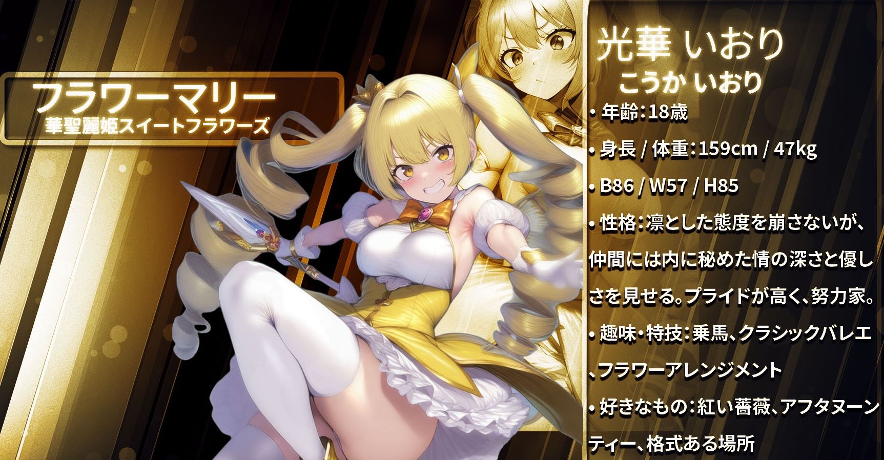 華聖麗姫スイートフラワーズ 3 〜淫涜の二人・淫欲にまみれた堕ちゆく麗姫〜 - サンプル画像 1