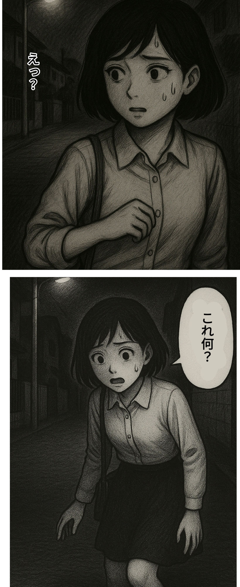 帰り道エロホラー - サンプル画像 2