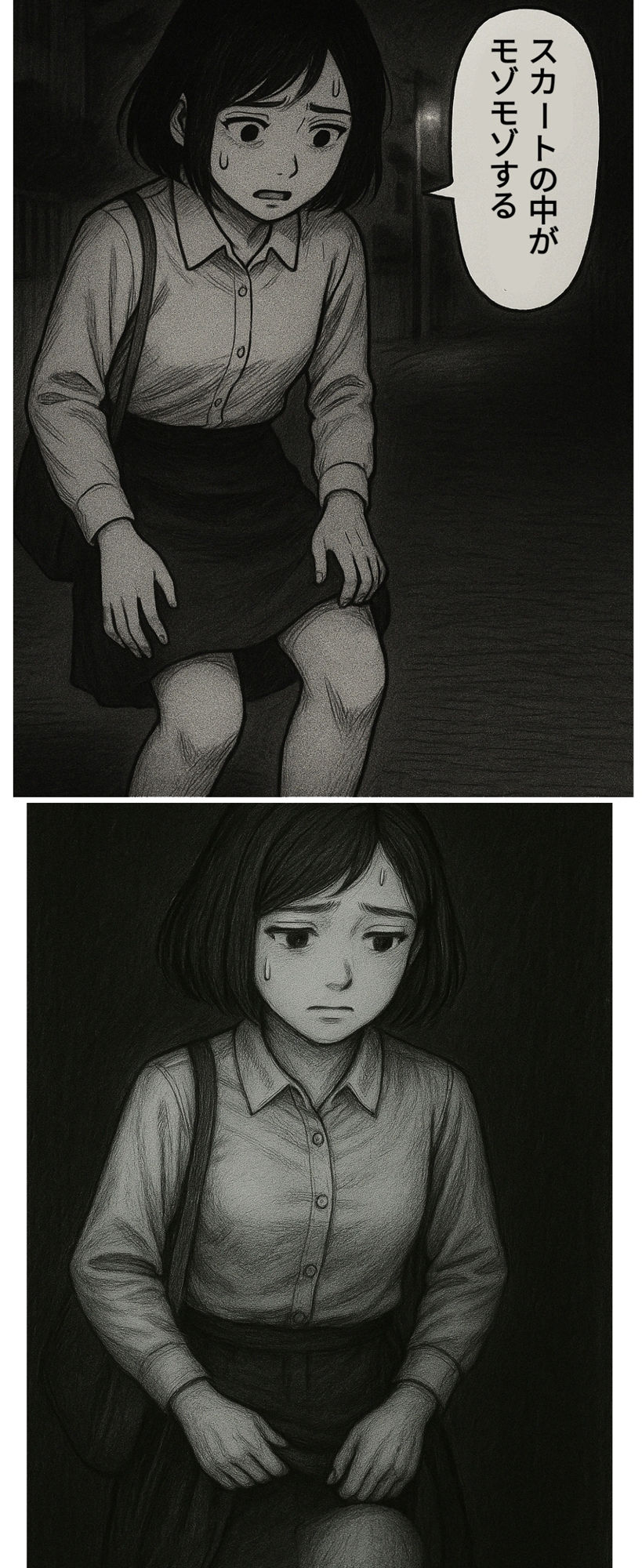 帰り道エロホラー - サンプル画像 4