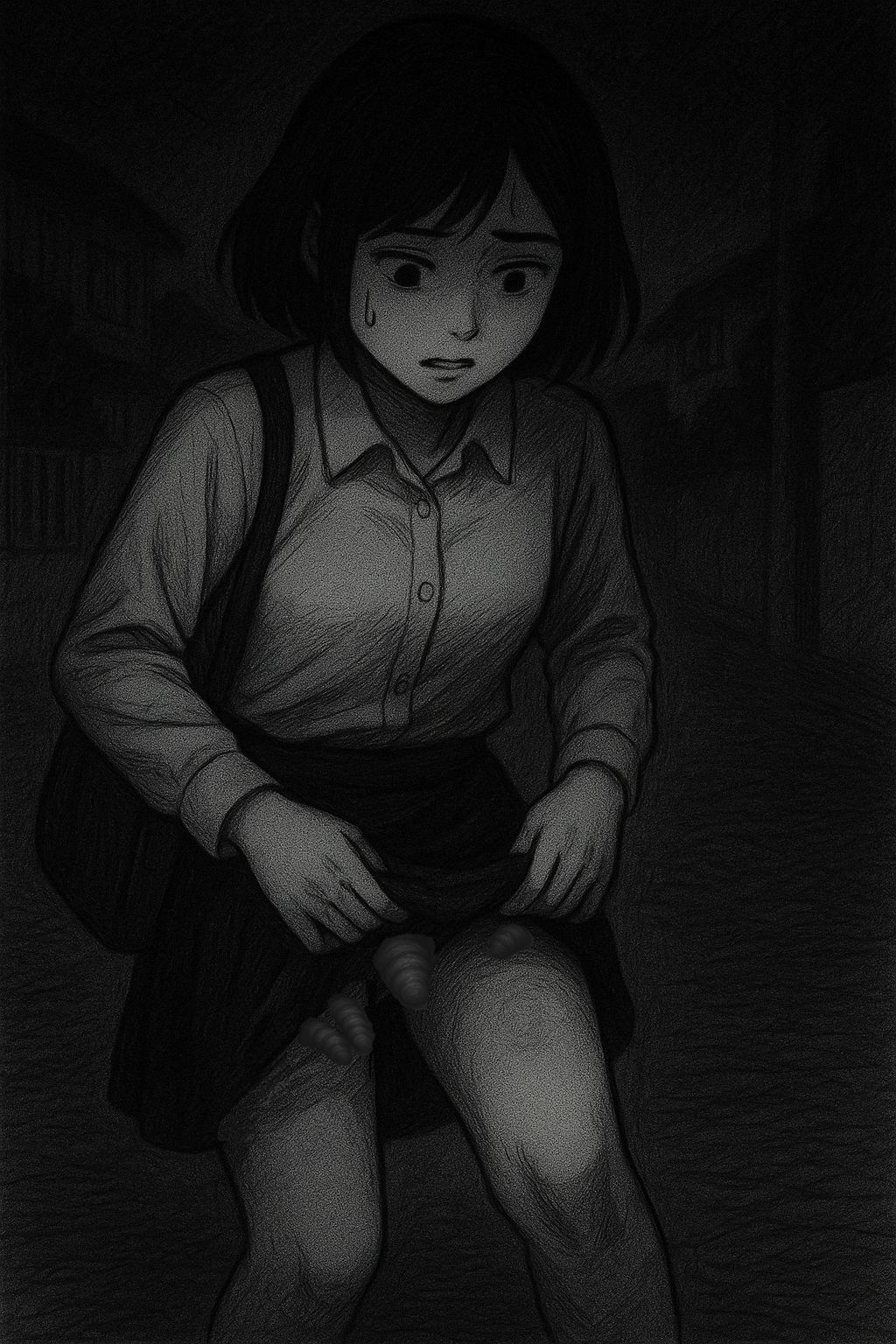 帰り道エロホラー - サンプル画像 5