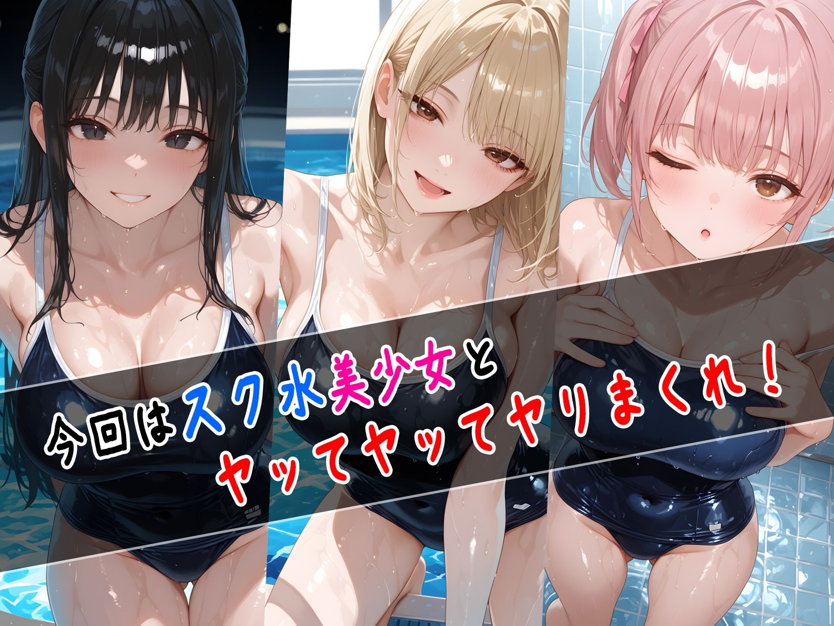 種付け物語 〜スク水少女編〜 - サンプル画像 2