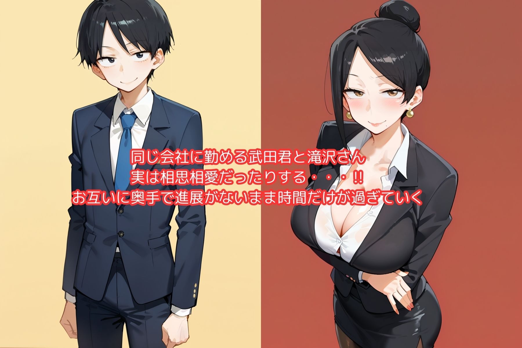 【ちょっとエッチな】日常漫画の裏側で - サンプル画像 1
