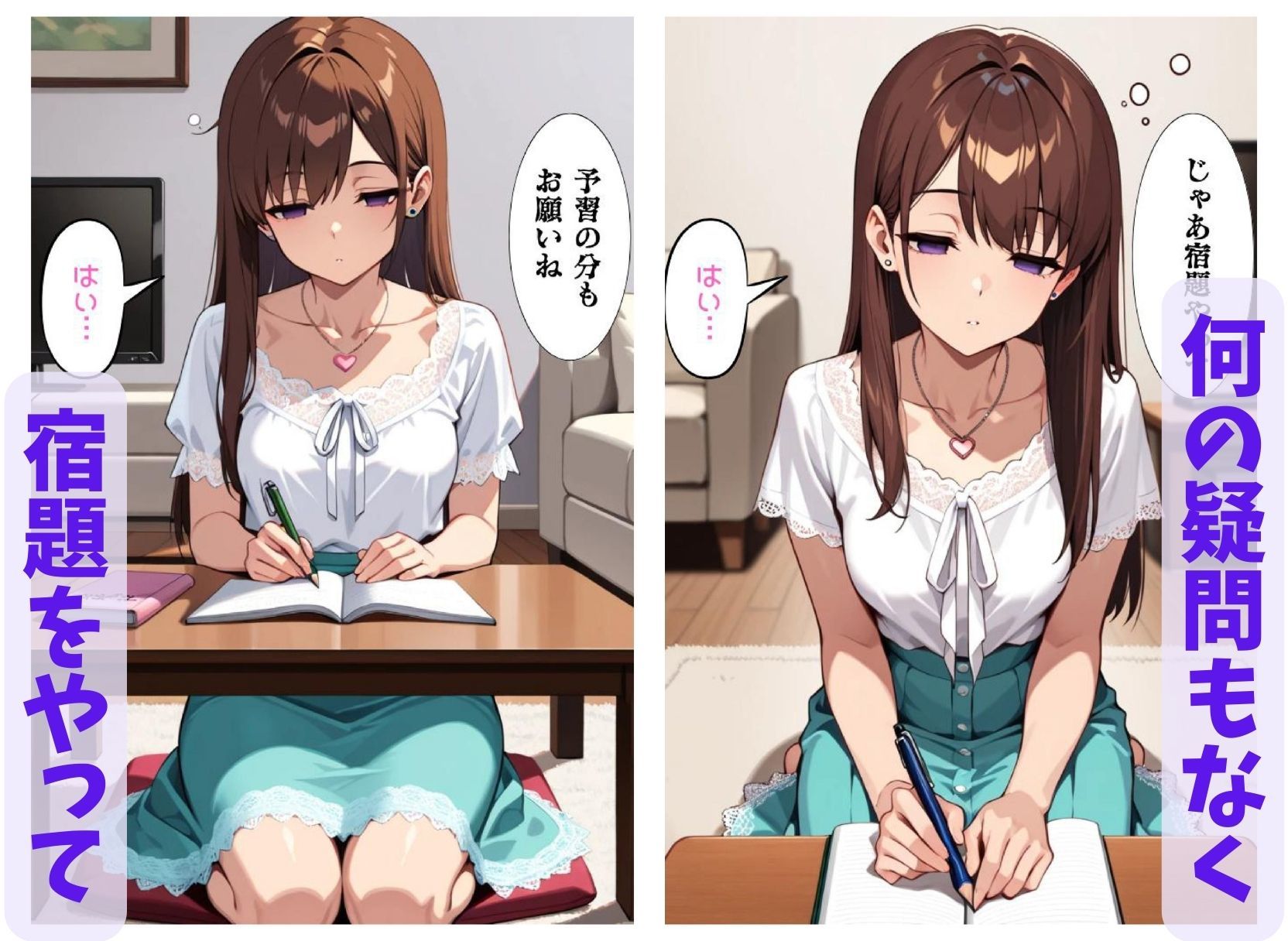 彩花さんと催◯術ごっこ1  〜美人のお姉さんをトランス暗示で操っちゃう？〜 - サンプル画像 6