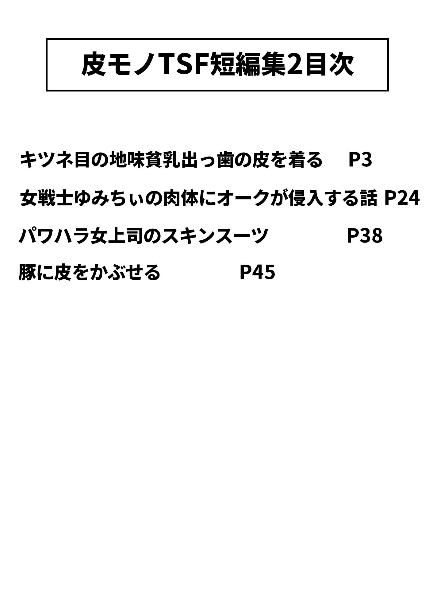 皮モノTSF短編集2 - サンプル画像 10