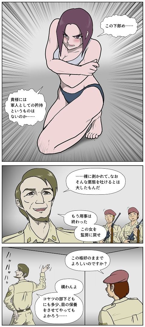 女性将校フレイヤ・ハント  命の代償・捧げられた花心 - サンプル画像 4
