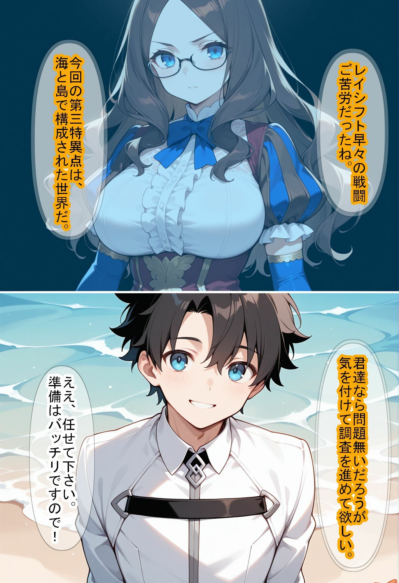 【F〇Oの世界に入ってしまったら？】〜女サーヴァントにエロい事し放題だった件〜4 - サンプル画像 1