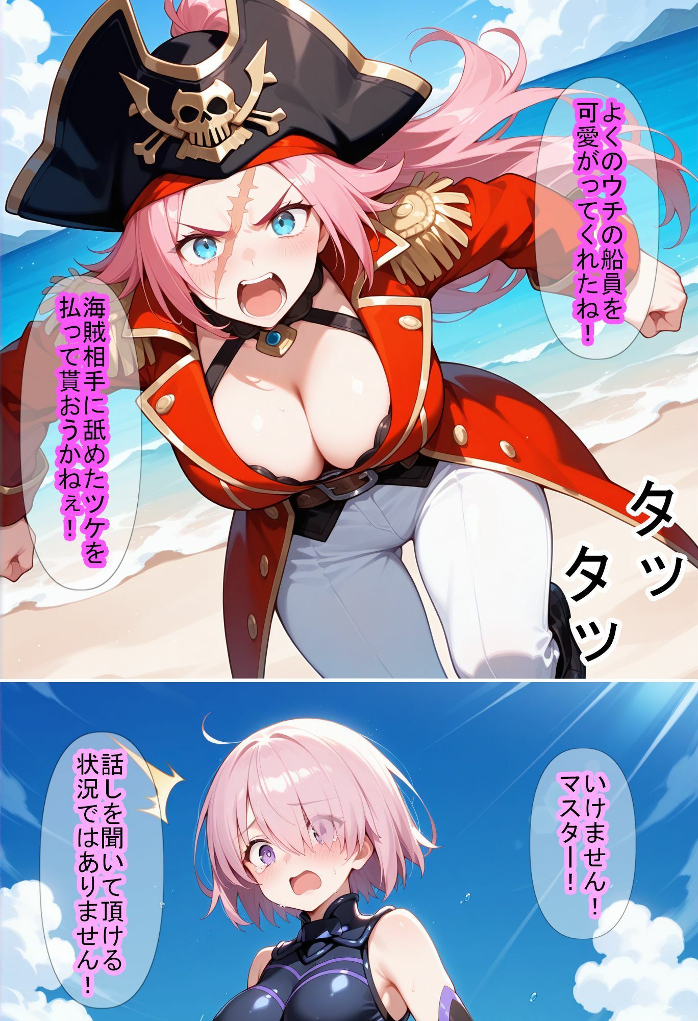 【F〇Oの世界に入ってしまったら？】〜女サーヴァントにエロい事し放題だった件〜4 - サンプル画像 4