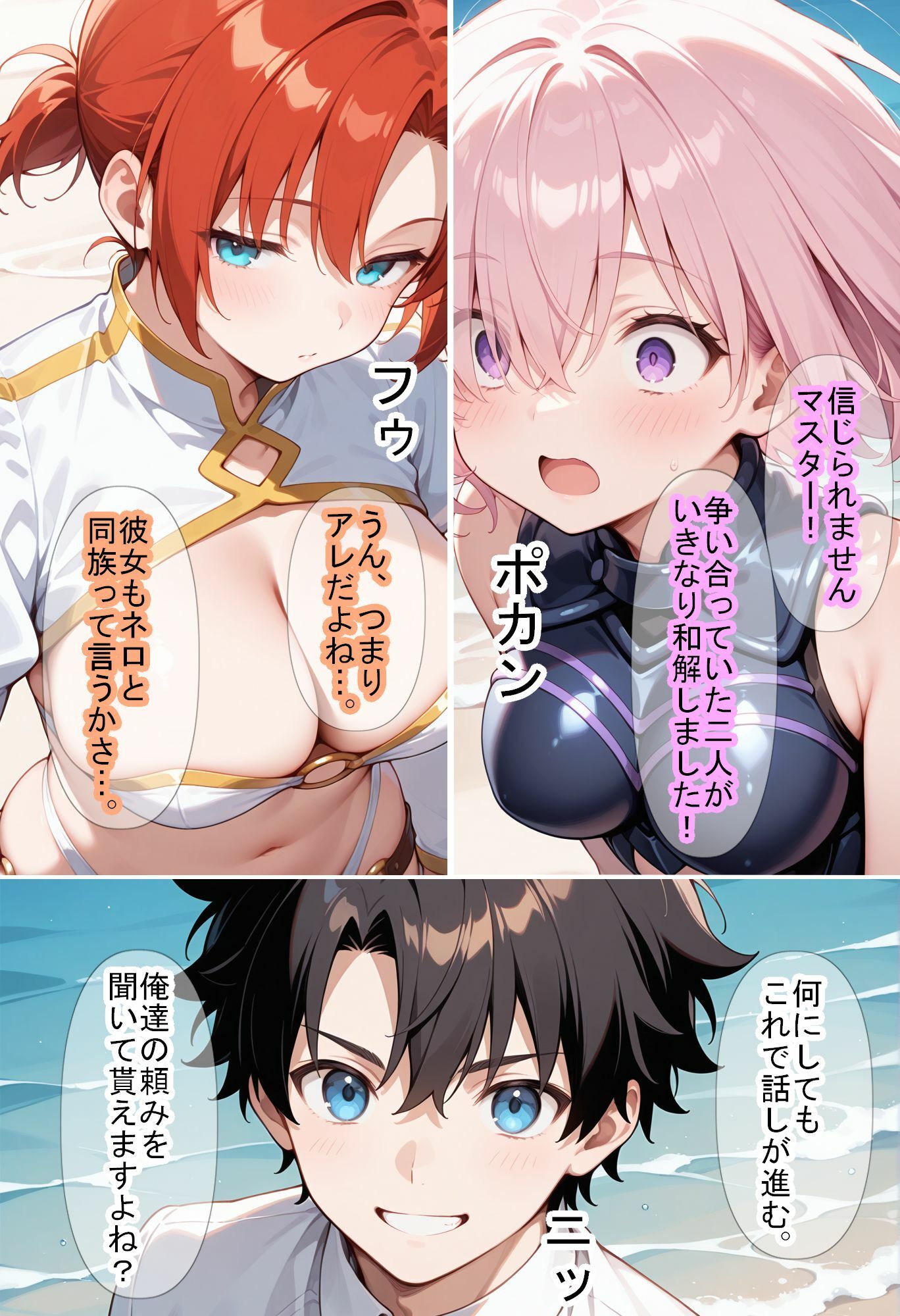 【F〇Oの世界に入ってしまったら？】〜女サーヴァントにエロい事し放題だった件〜4 - サンプル画像 8