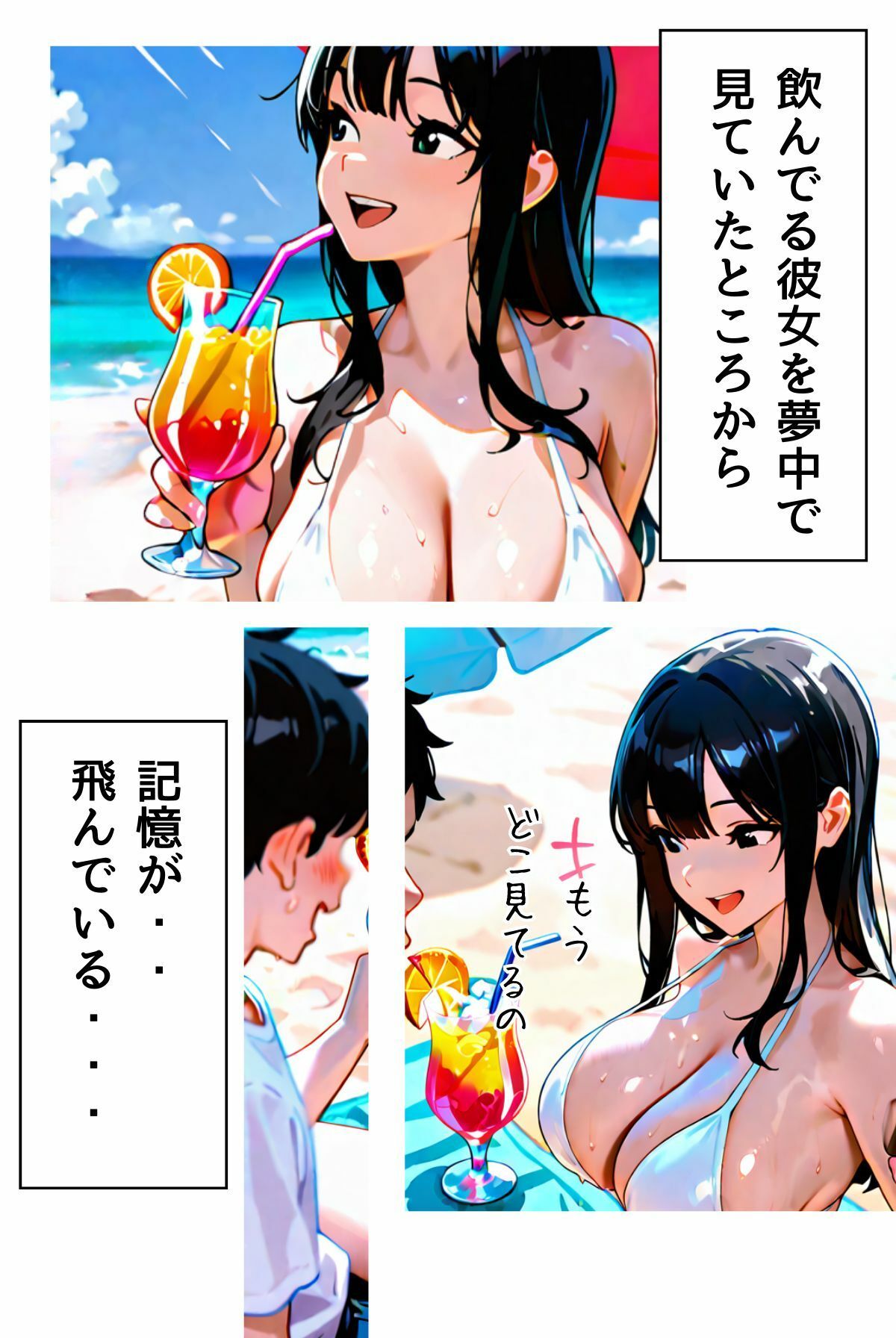 目を覚ましたら僕の彼女が淫乱になっていた（フルカラー） - サンプル画像 9