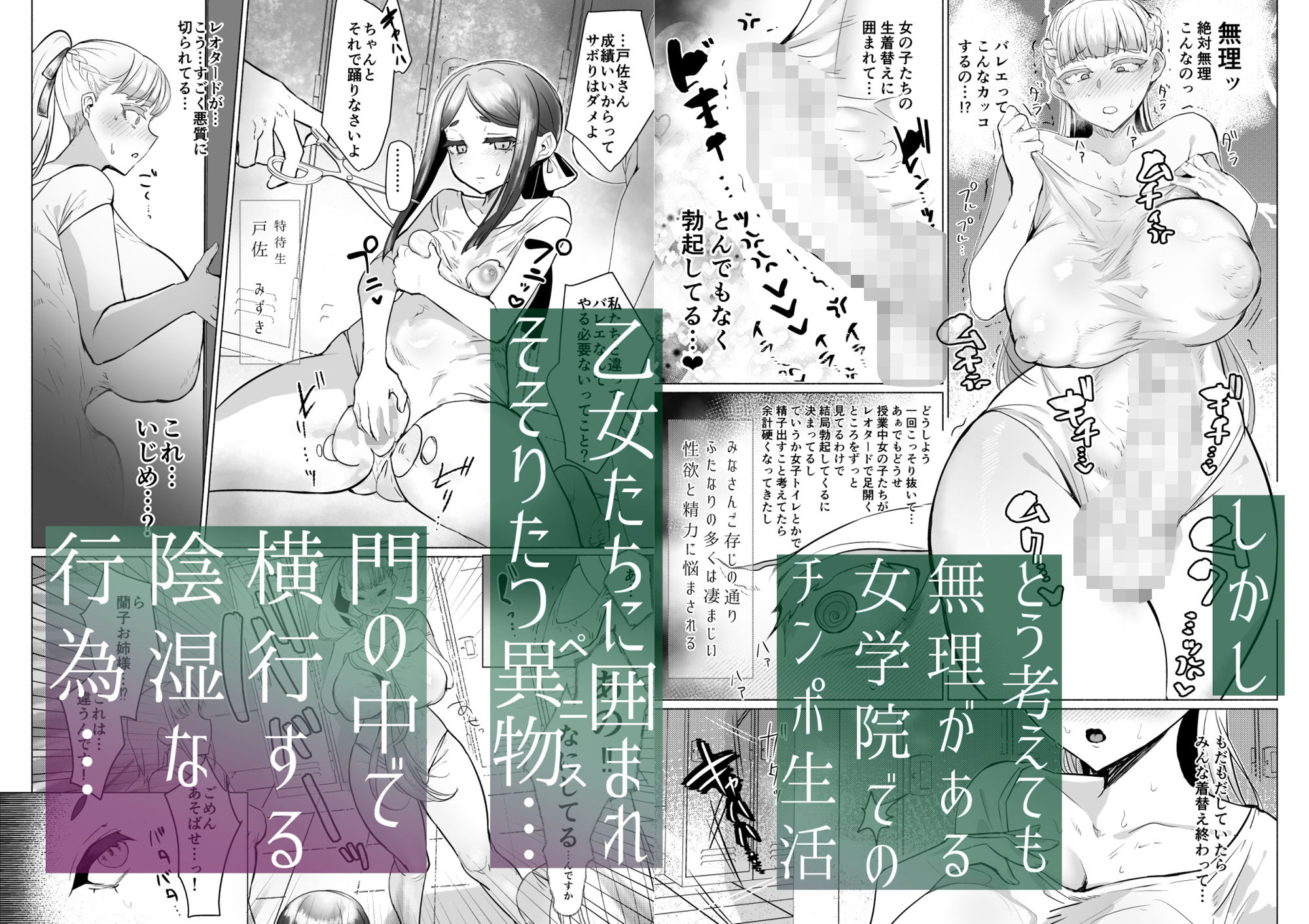 聖ふたなり女学院のインポスター - サンプル画像 3