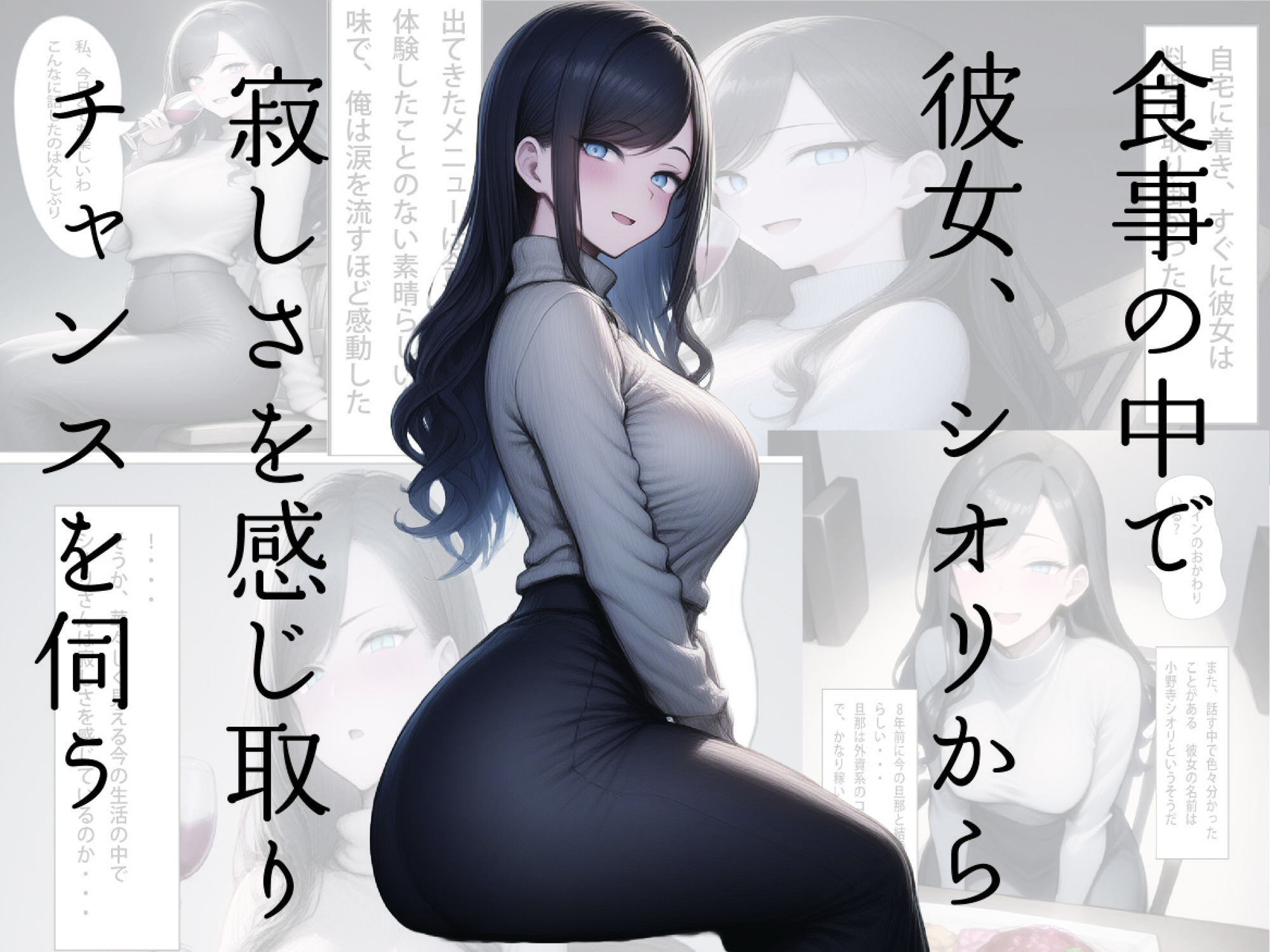 美人人妻が色んなことしてくれて - サンプル画像 4