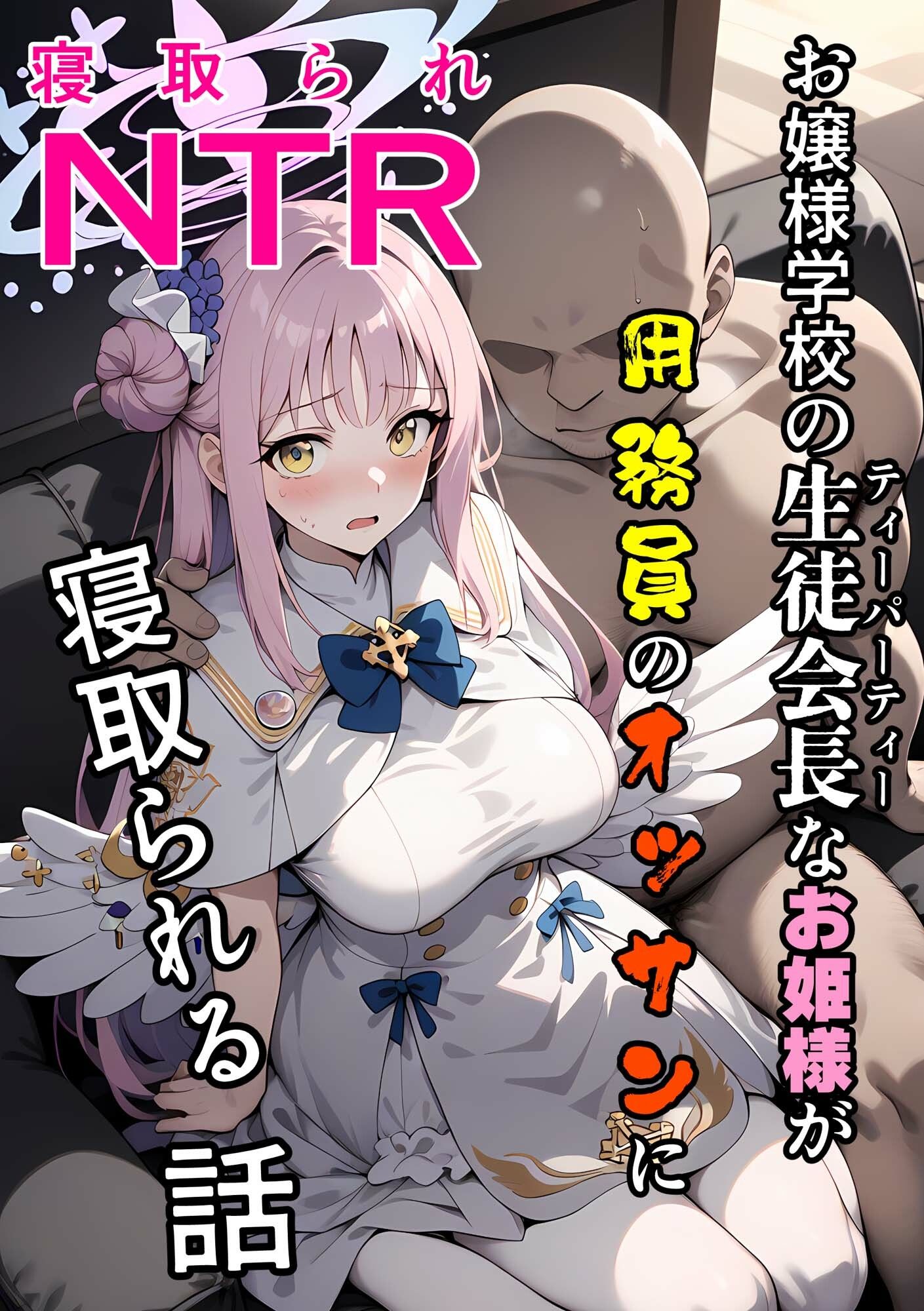 ティーパーティーのお姫様が用務員のおっさんに寝取られる話 〜ミカNTR〜 - サンプル画像 1