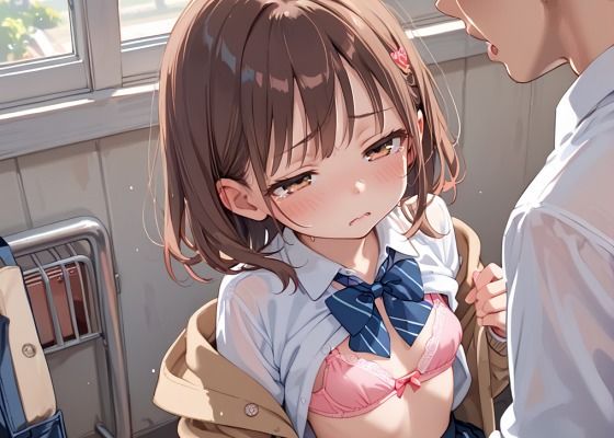 膨らみ始めの少女が留年回避のために犯●れ尽くす - サンプル画像 2