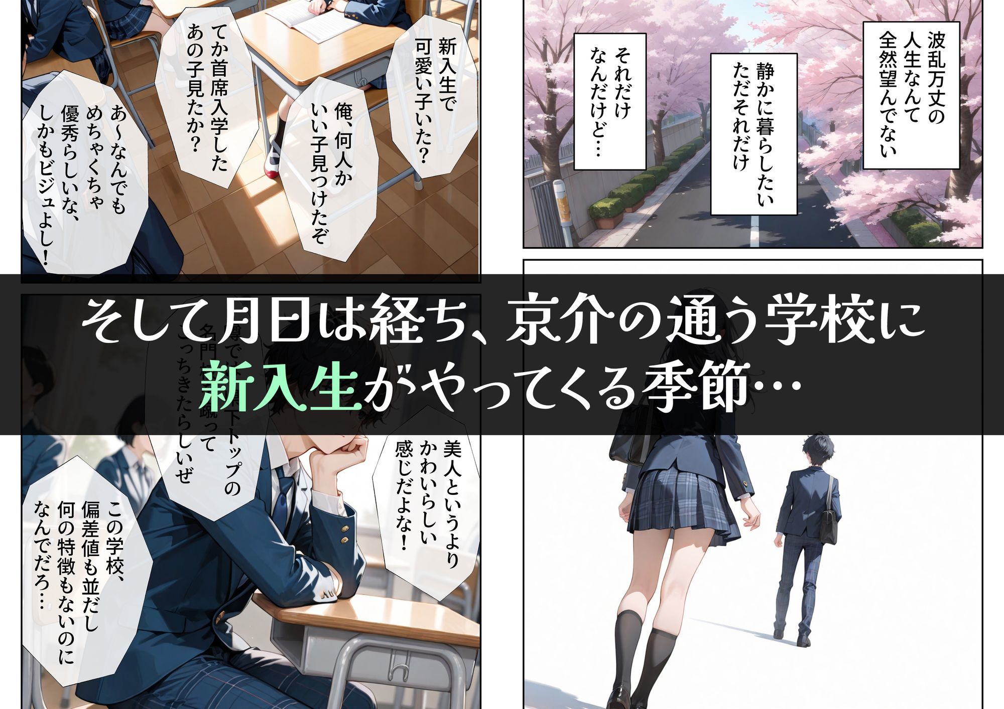 寝取りの実妹 -入学- - サンプル画像 2