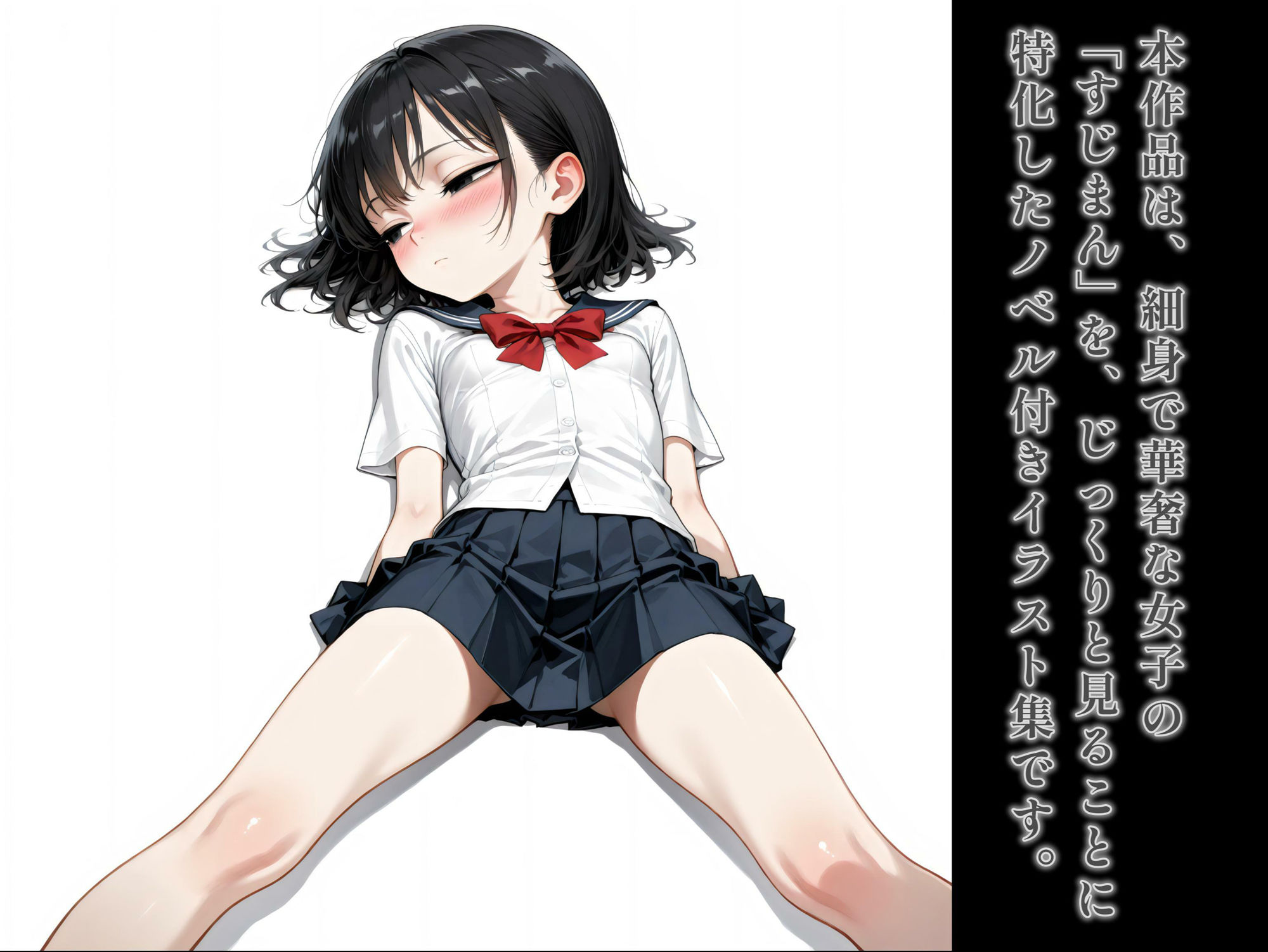 すじまんこ  華奢女子（ほそみのおんなのこ） - サンプル画像 2