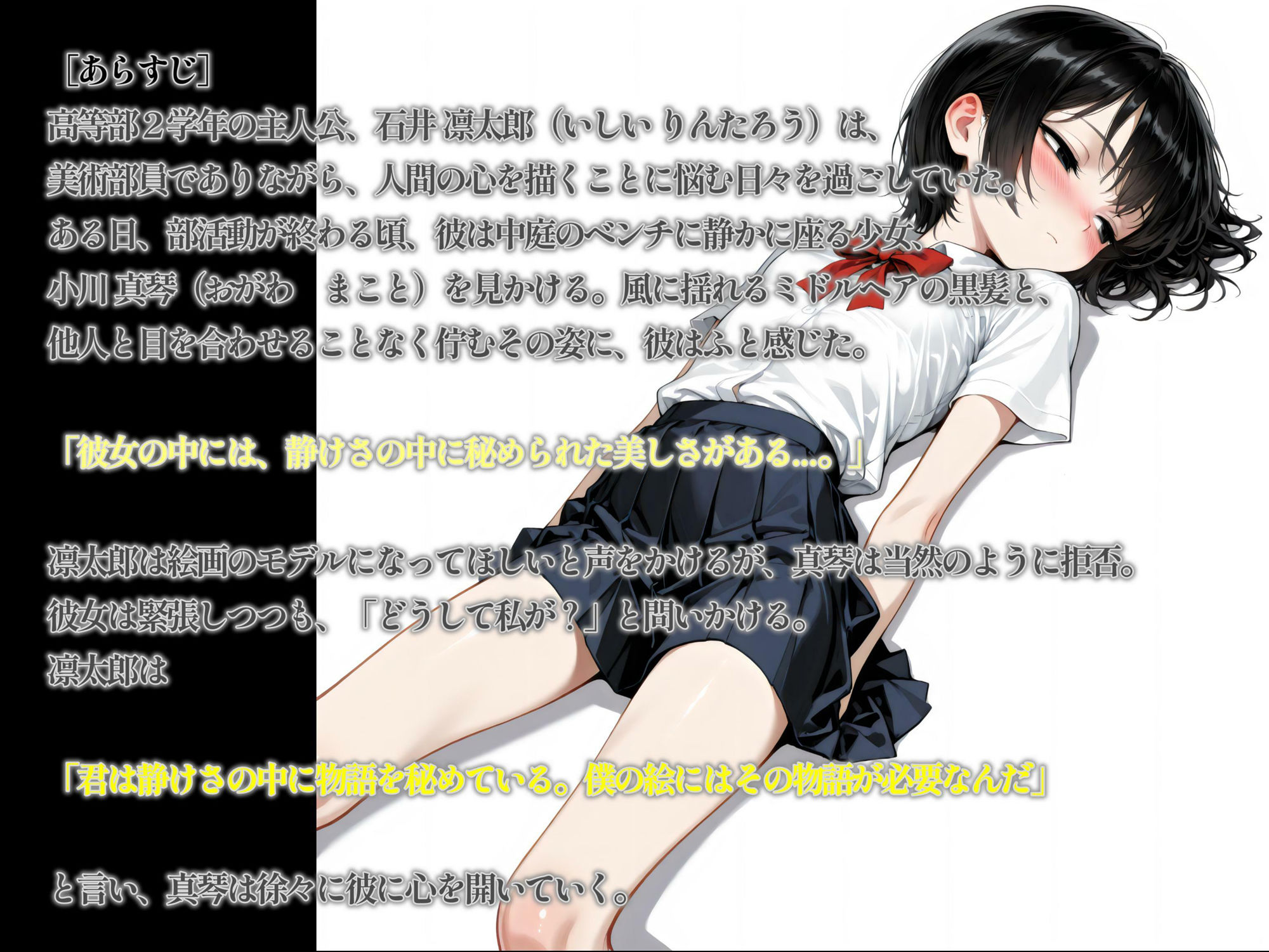 すじまんこ  華奢女子（ほそみのおんなのこ） - サンプル画像 3