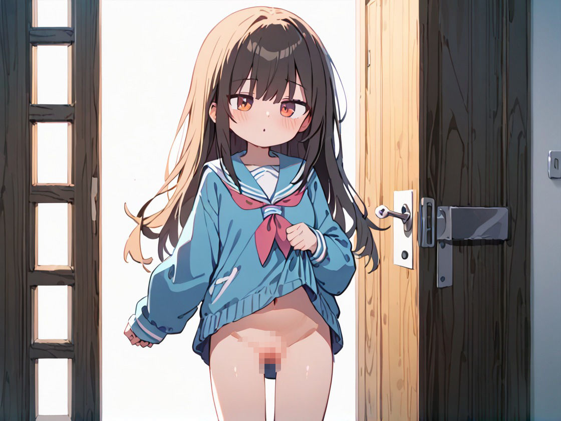 ちっぱい女子校生があなたの精子を吸い取ります - サンプル画像 3