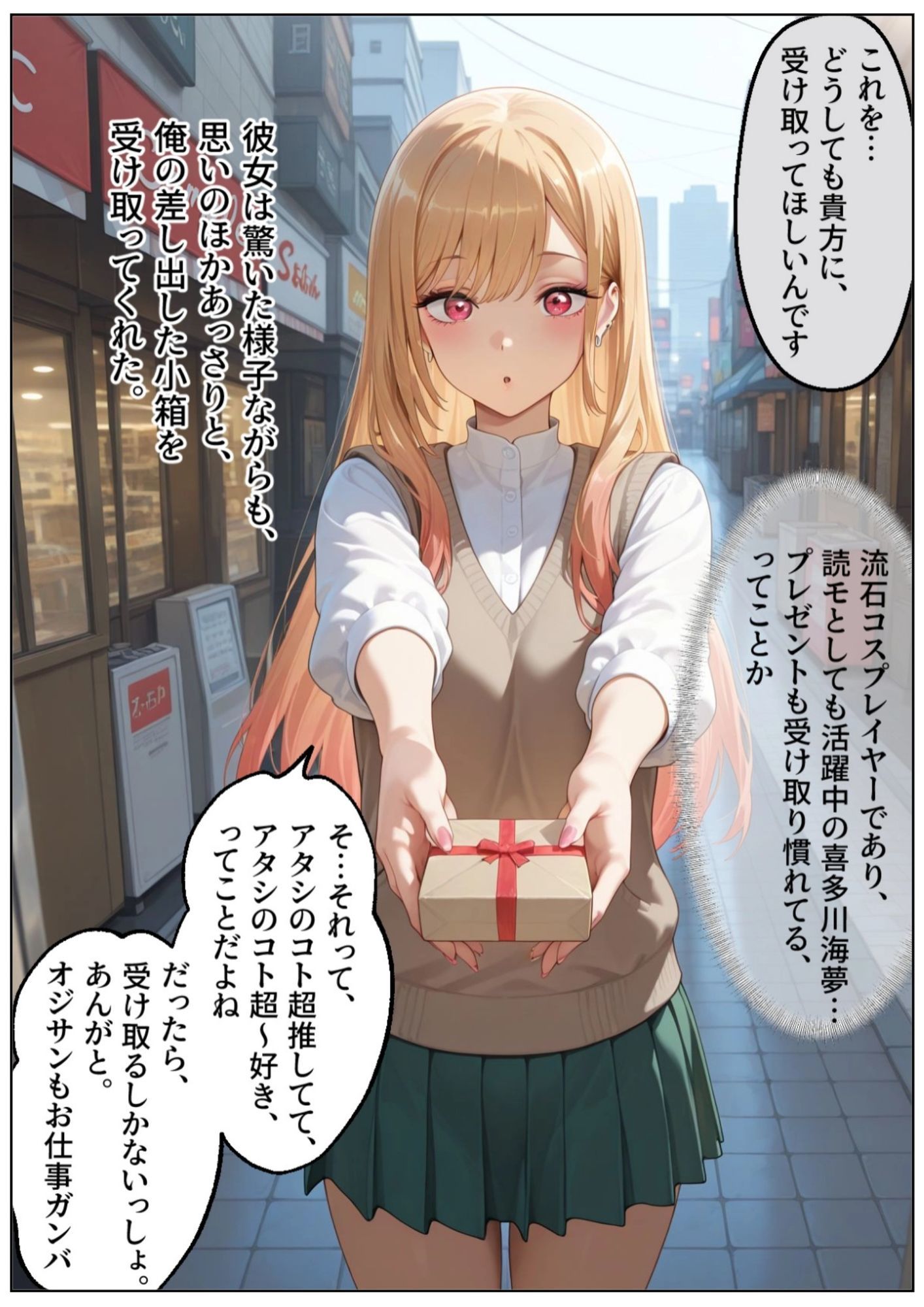 おじさんに睡眠薬を飲まされオナホ代わりにされる喜多川さん - サンプル画像 1