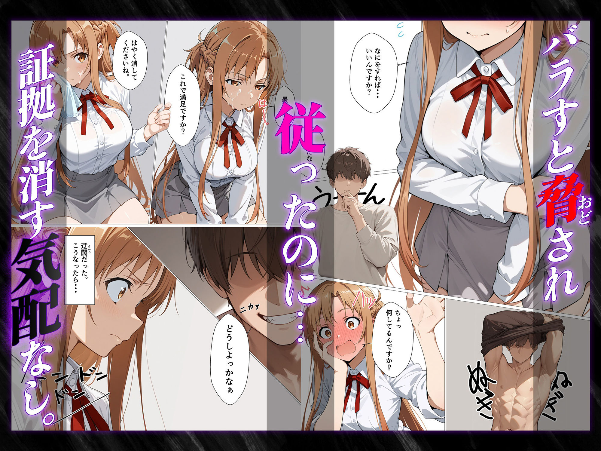 君の前で犯●れるカラダ - サンプル画像 4