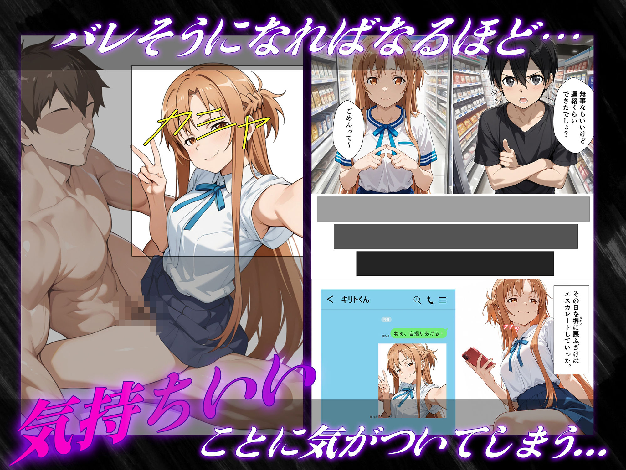 君の前で犯●れるカラダ - サンプル画像 8