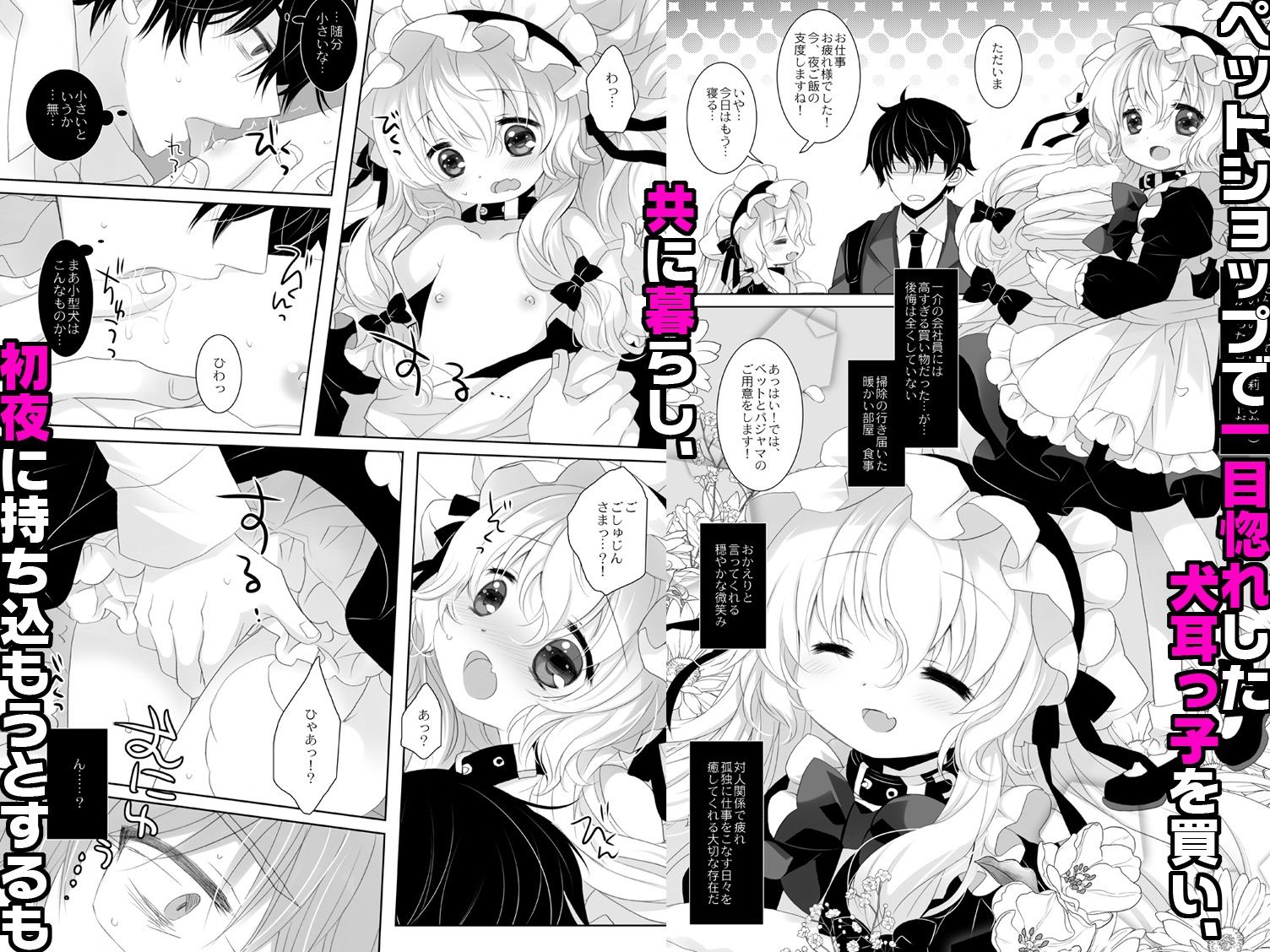 嫁にしようと思って買った犬耳メイドが男の娘だった - サンプル画像 1