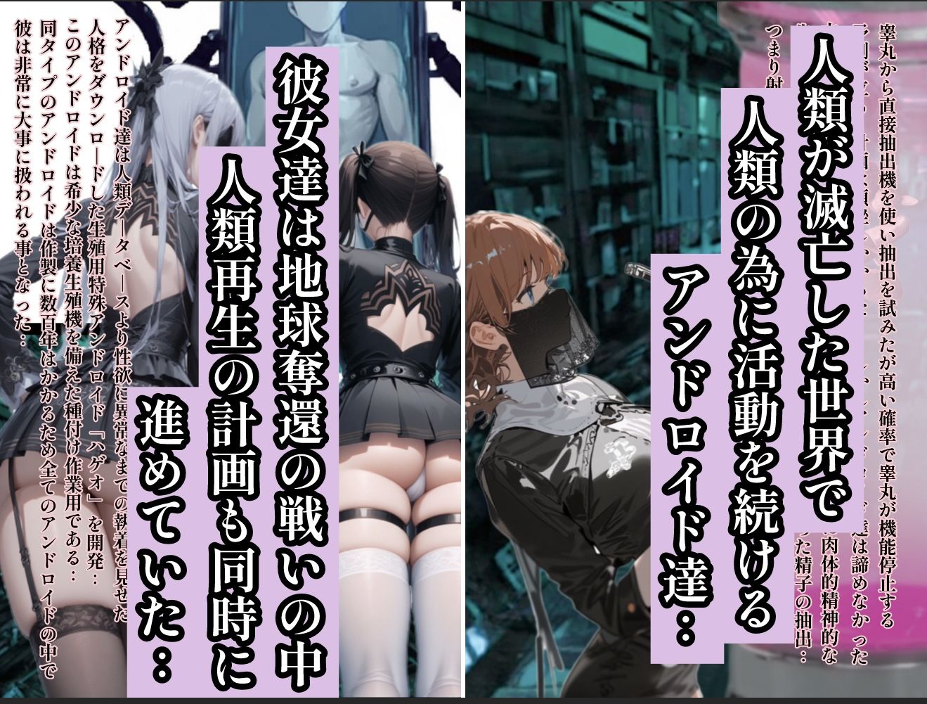 もしもヨルハ計画の目的が人類再生だったら…Part1 - サンプル画像 1