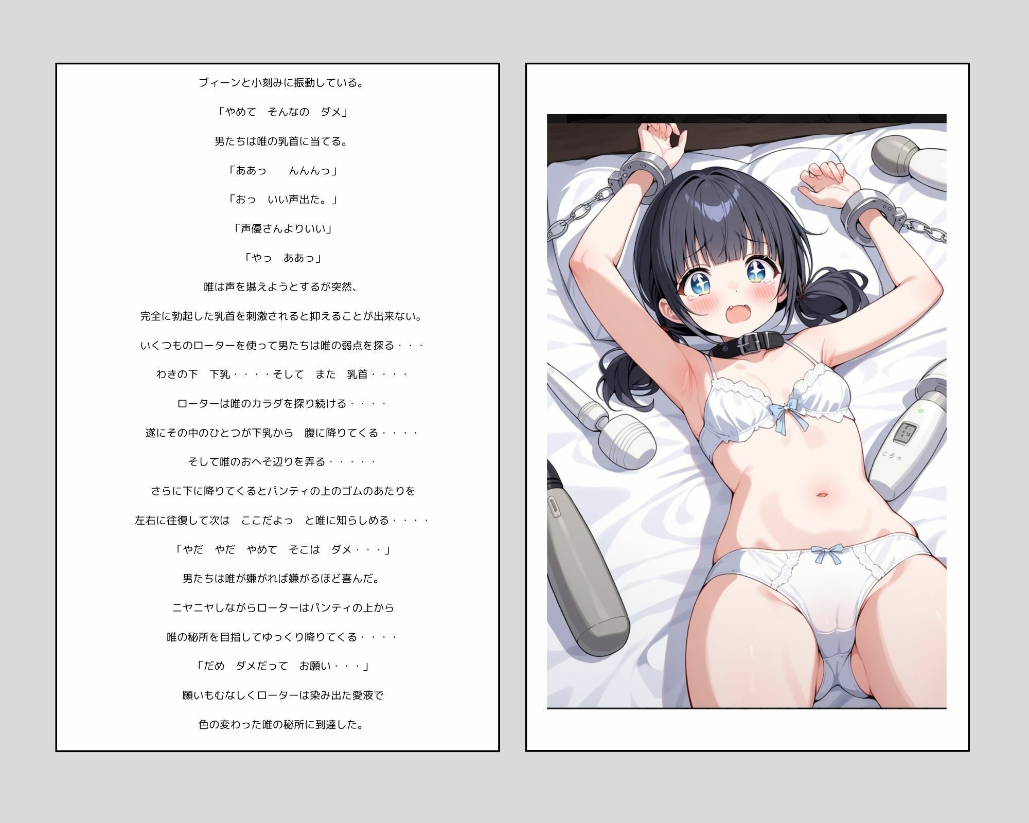 彼女の犯●れているところを見ていたい 女子大生編 コスプレイヤーを集団輪● ノベル＋AIイラスト99枚 - サンプル画像 8