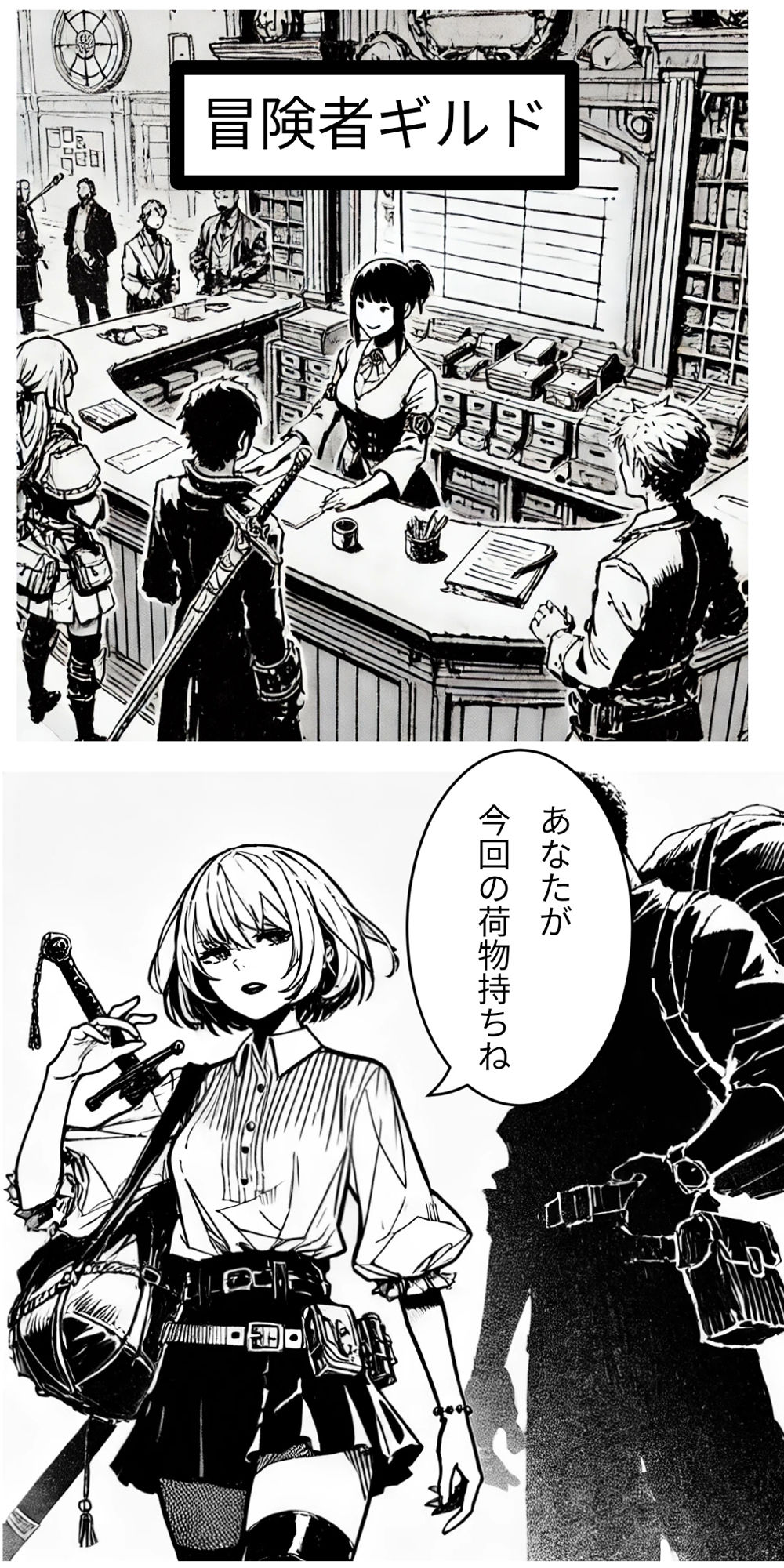 荷物持ち冒険者の装備 - サンプル画像 3