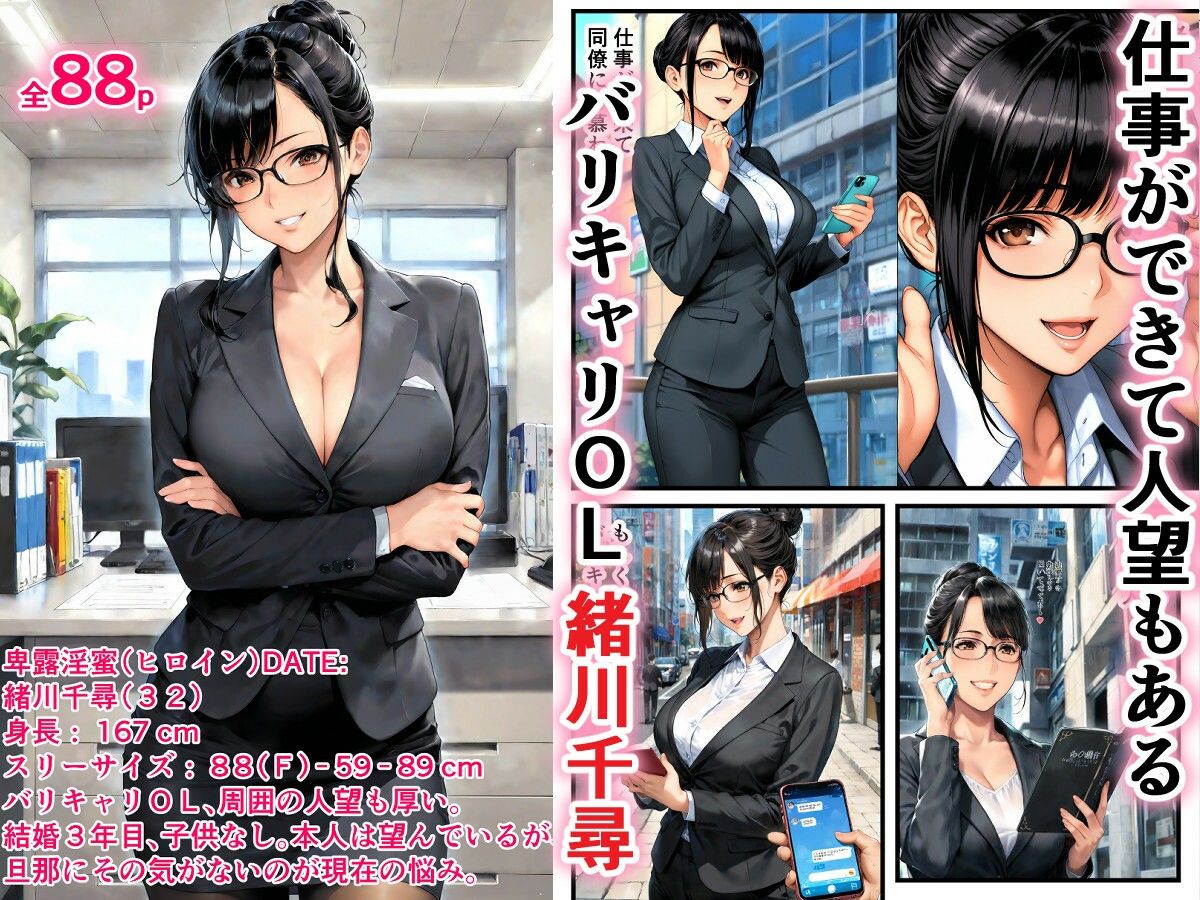 バリキャリ人妻の弱みを握って脅そうとしたら逆にサキュバられてカスカスになるまで搾り取られた件 - サンプル画像 1