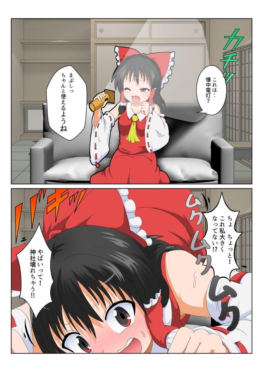 博麗霊夢で不思議なおもちゃで特殊性癖カタログ - サンプル画像 4