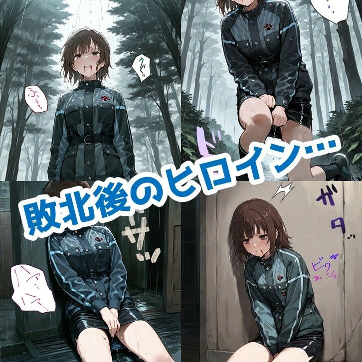 敗北の水忍 - サンプル画像 1