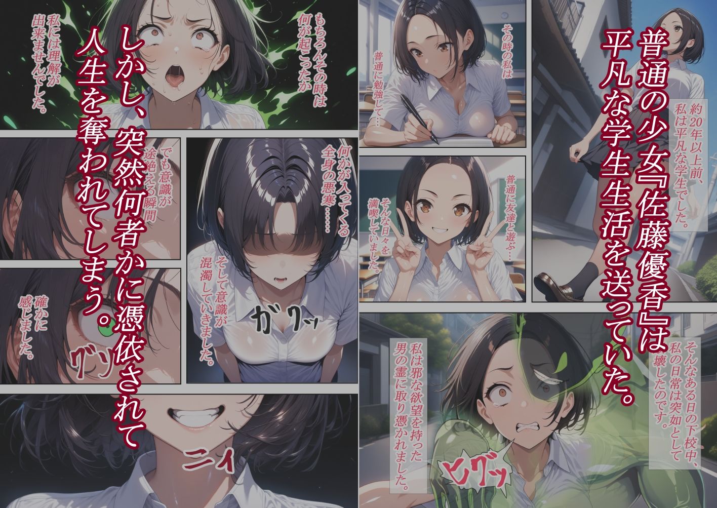 憑依被害者 - サンプル画像 1