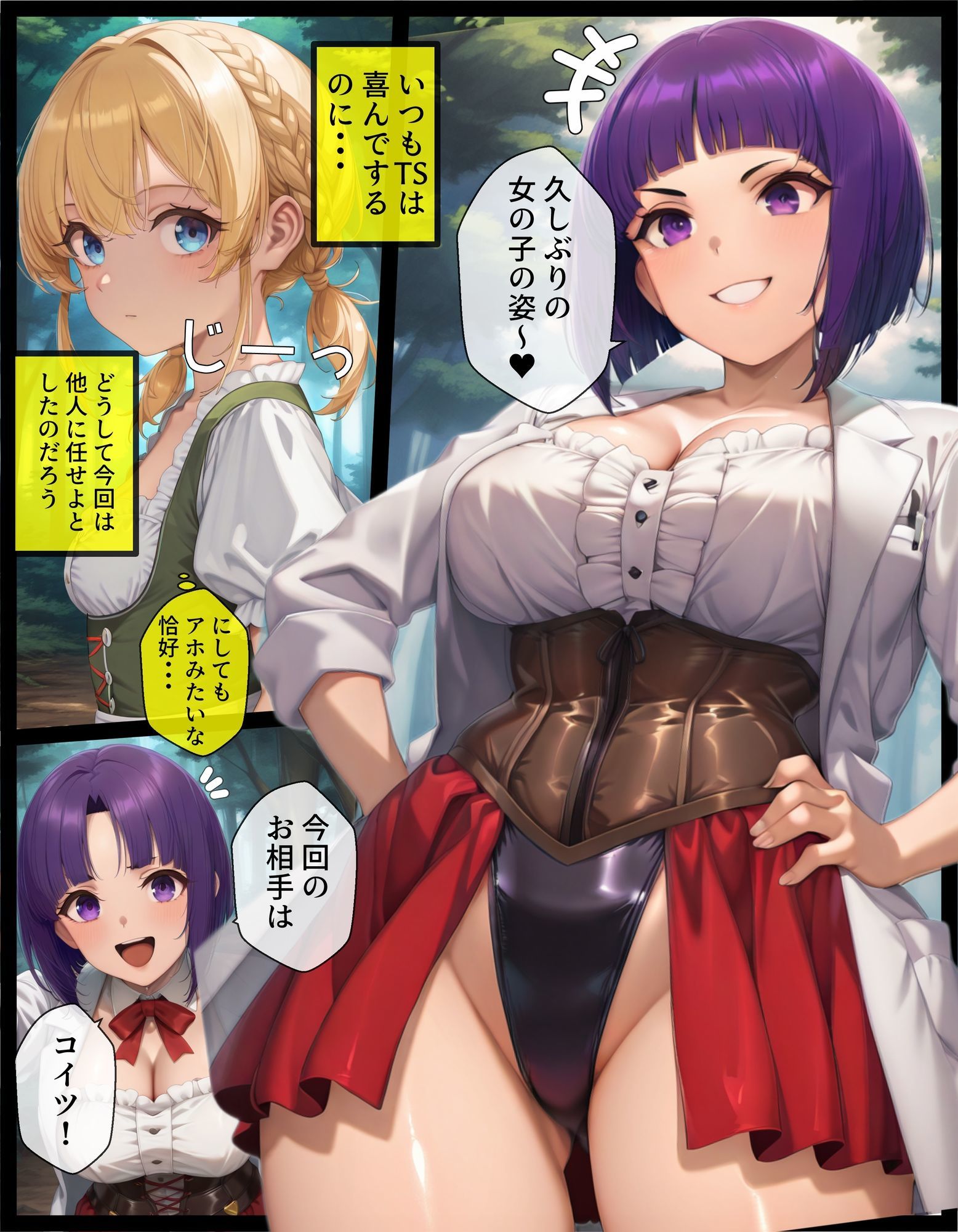 TSして異種姦されたい〜ローパー触手編〜 - サンプル画像 2