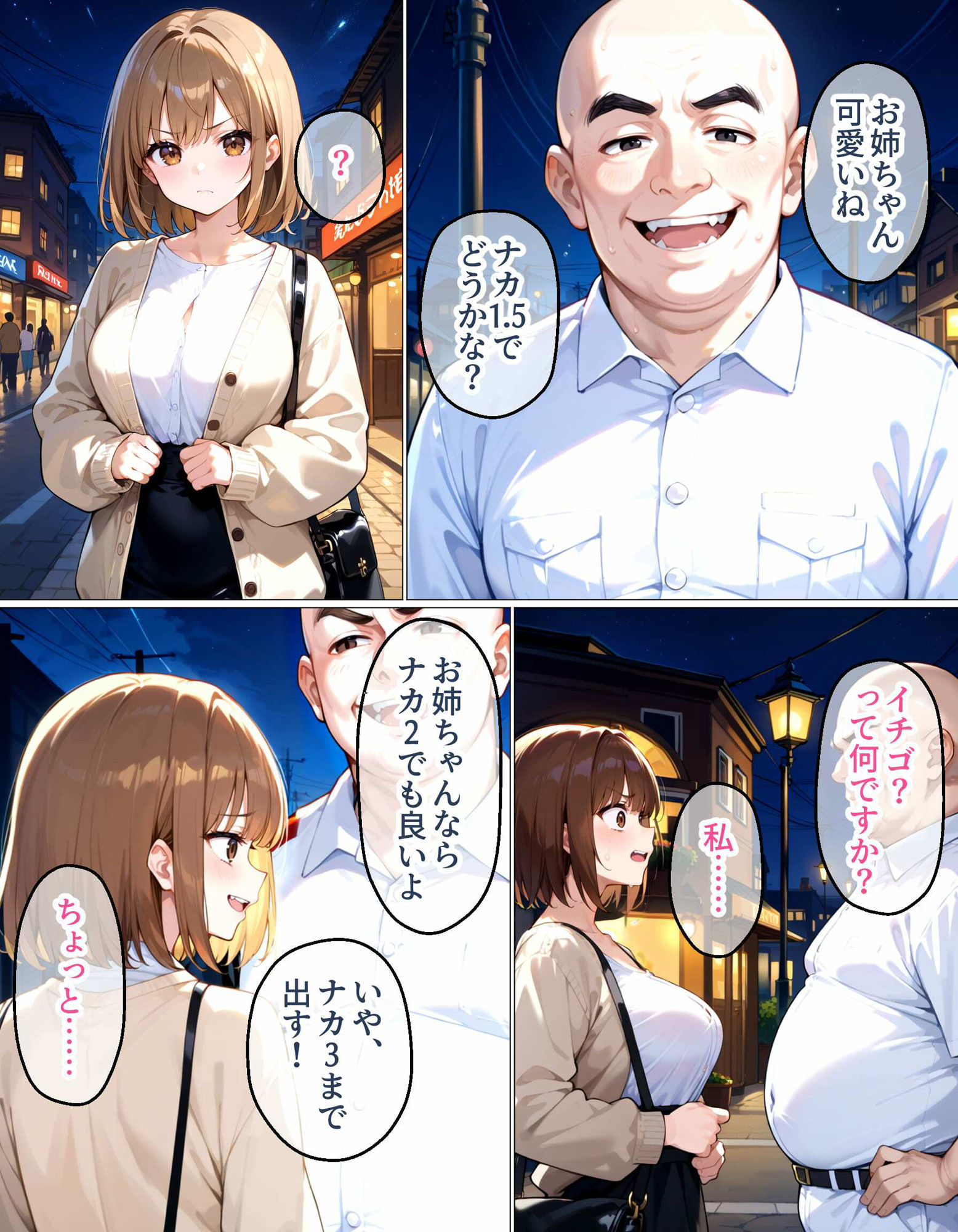 上京したばかりの大学1年生がおじさんに寝取られました - サンプル画像 8