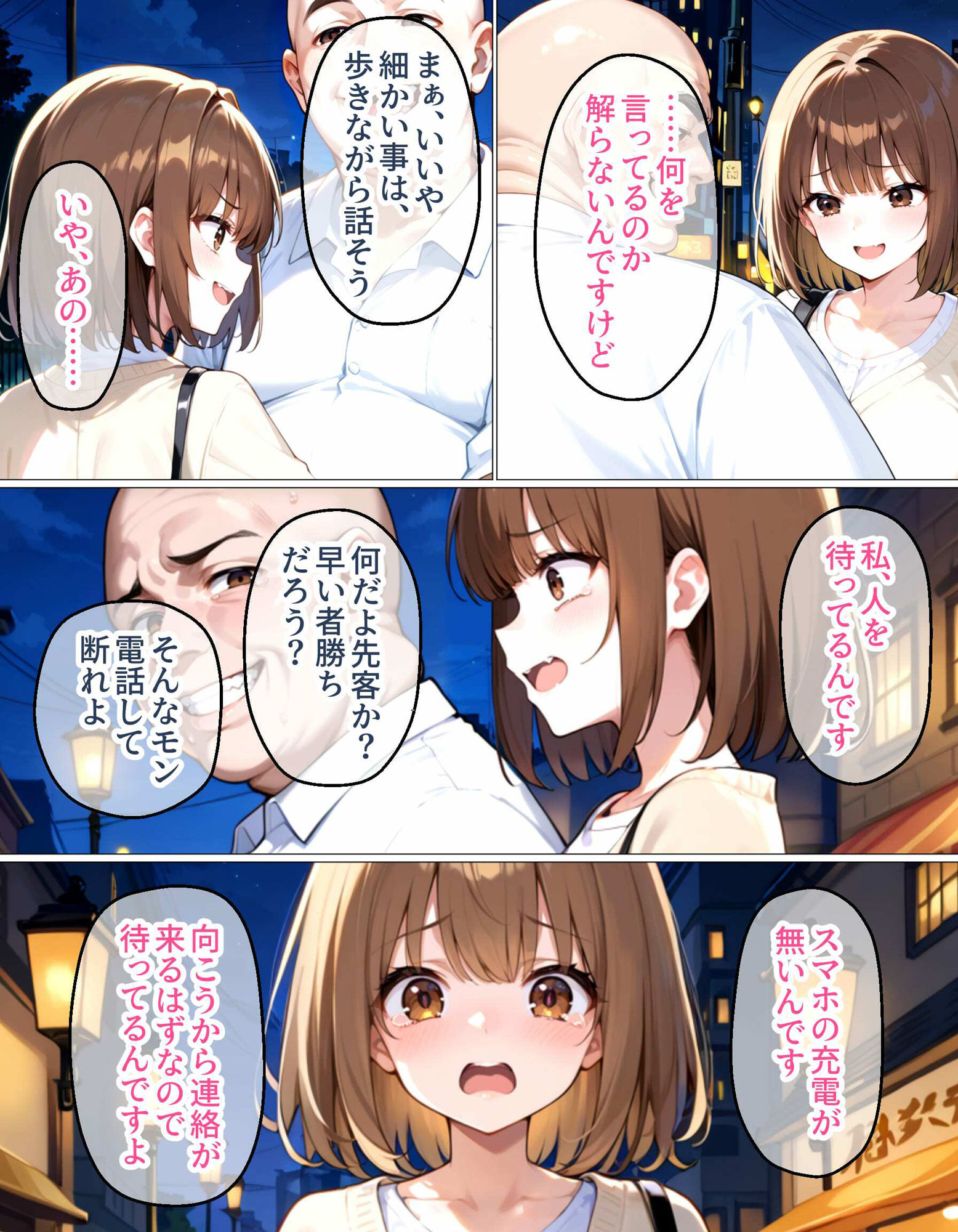 上京したばかりの大学1年生がおじさんに寝取られました - サンプル画像 9