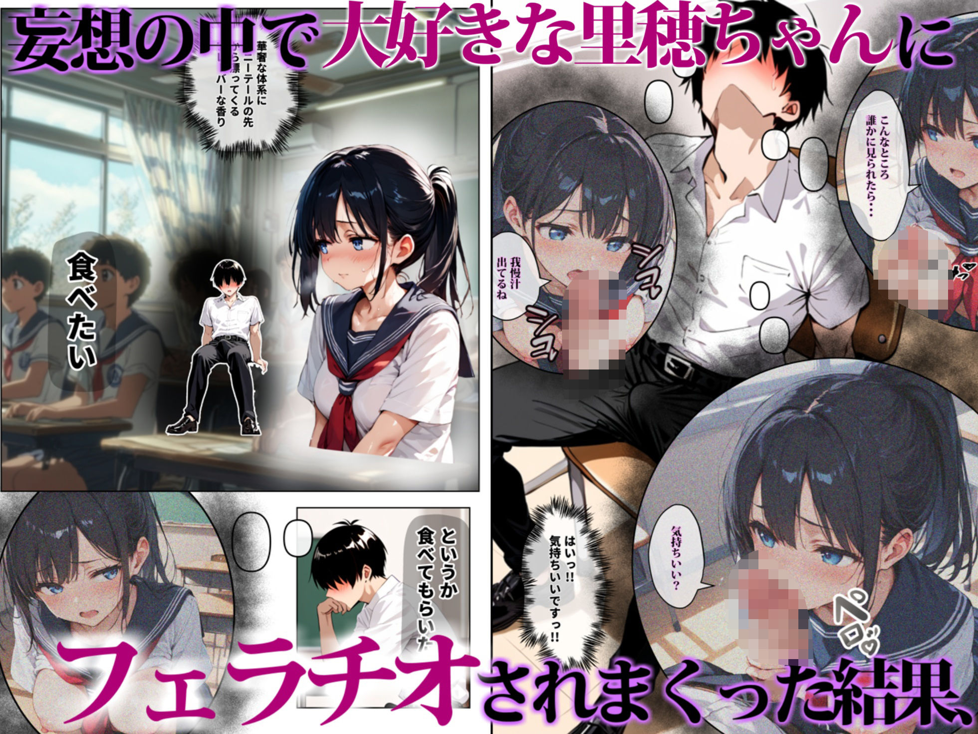ずっと好きだった女の子に彼氏がいたので、女友達にマ〇コを貸してもらった件 - サンプル画像 3