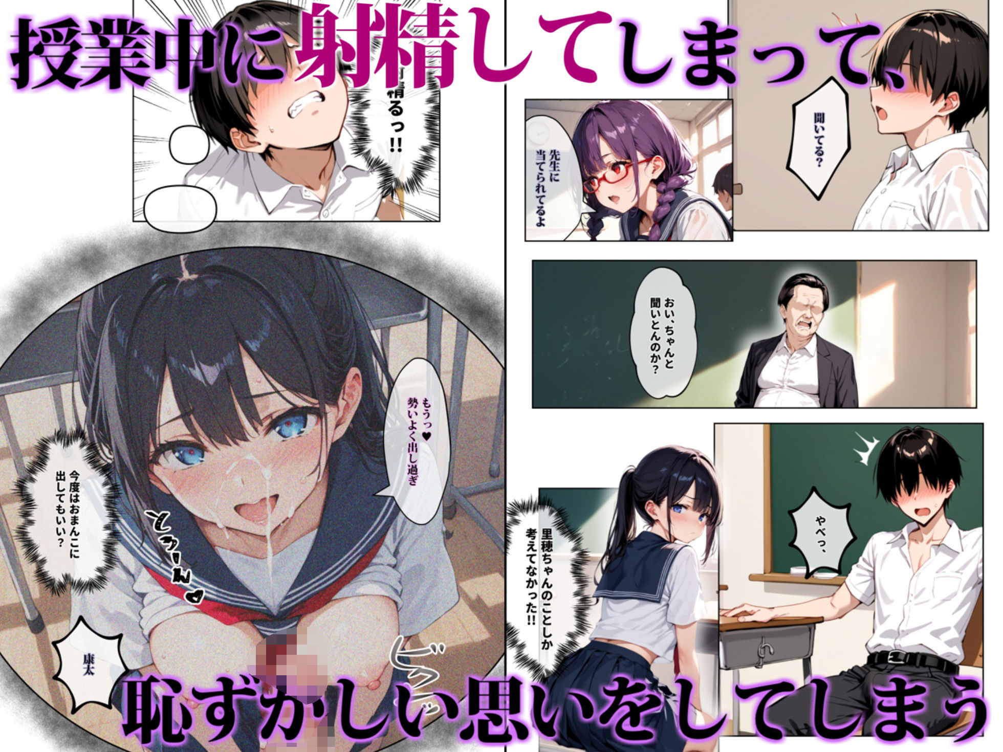 ずっと好きだった女の子に彼氏がいたので、女友達にマ〇コを貸してもらった件 - サンプル画像 4