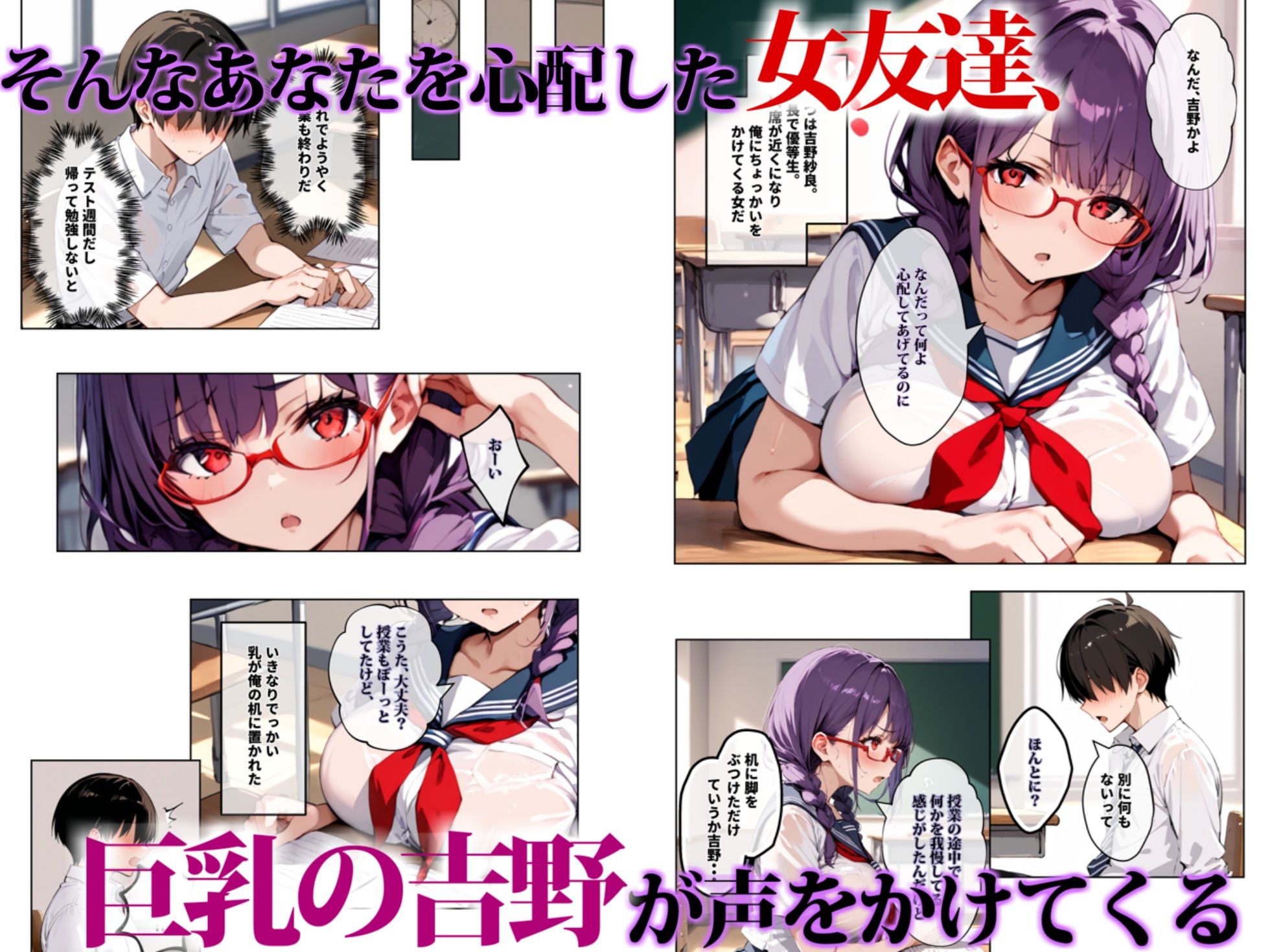 ずっと好きだった女の子に彼氏がいたので、女友達にマ〇コを貸してもらった件 - サンプル画像 5