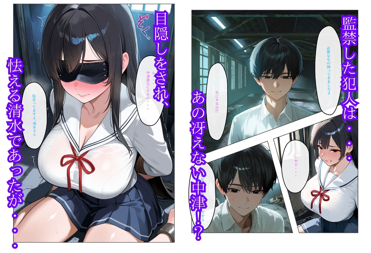 生真面目な生徒会長は、監禁調教でドMに目覚めさせられる - サンプル画像 5