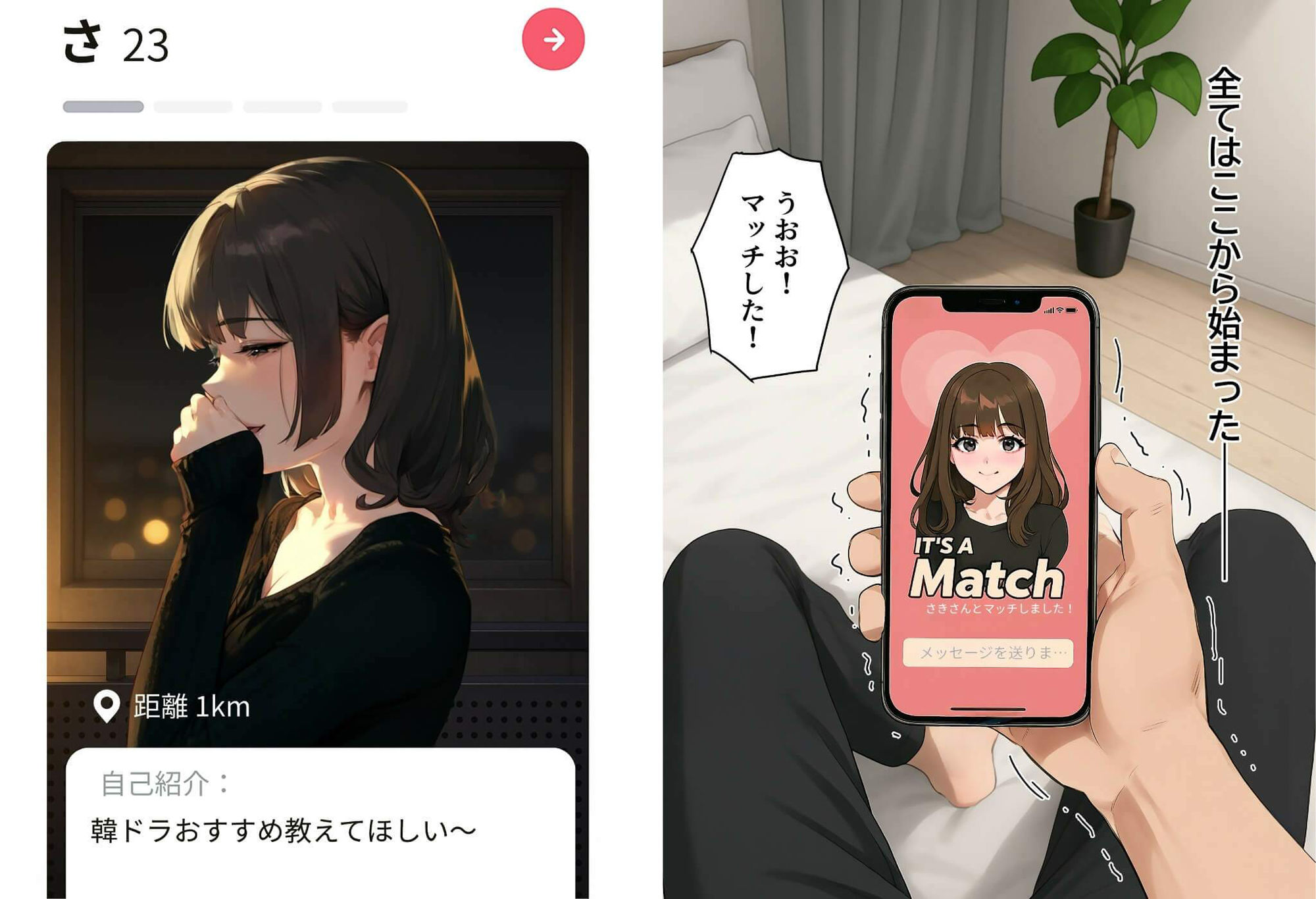 【実話】童貞マチアプ体験記！冴えないエンジニア（23）が愛を証明するまでwww - サンプル画像 2